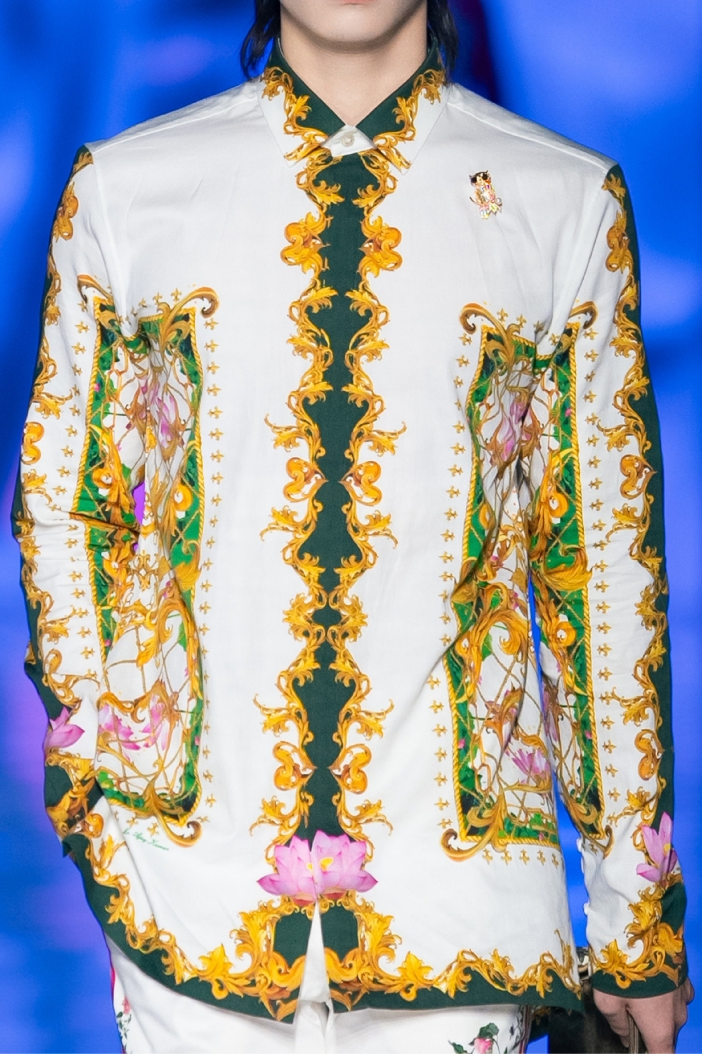 Elemental Baroque Printed Shirt