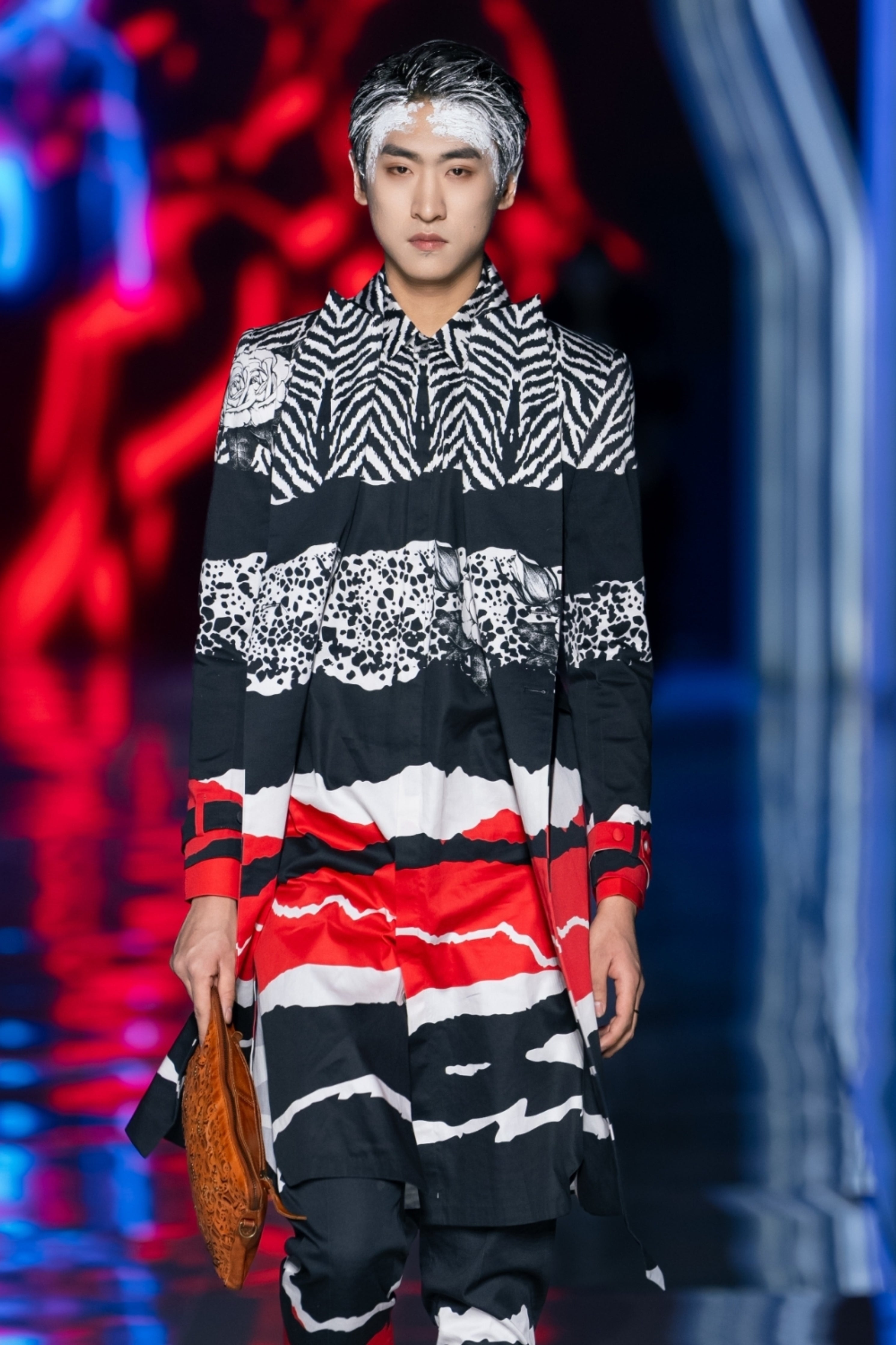 Obsidian Signature Printed Kurta