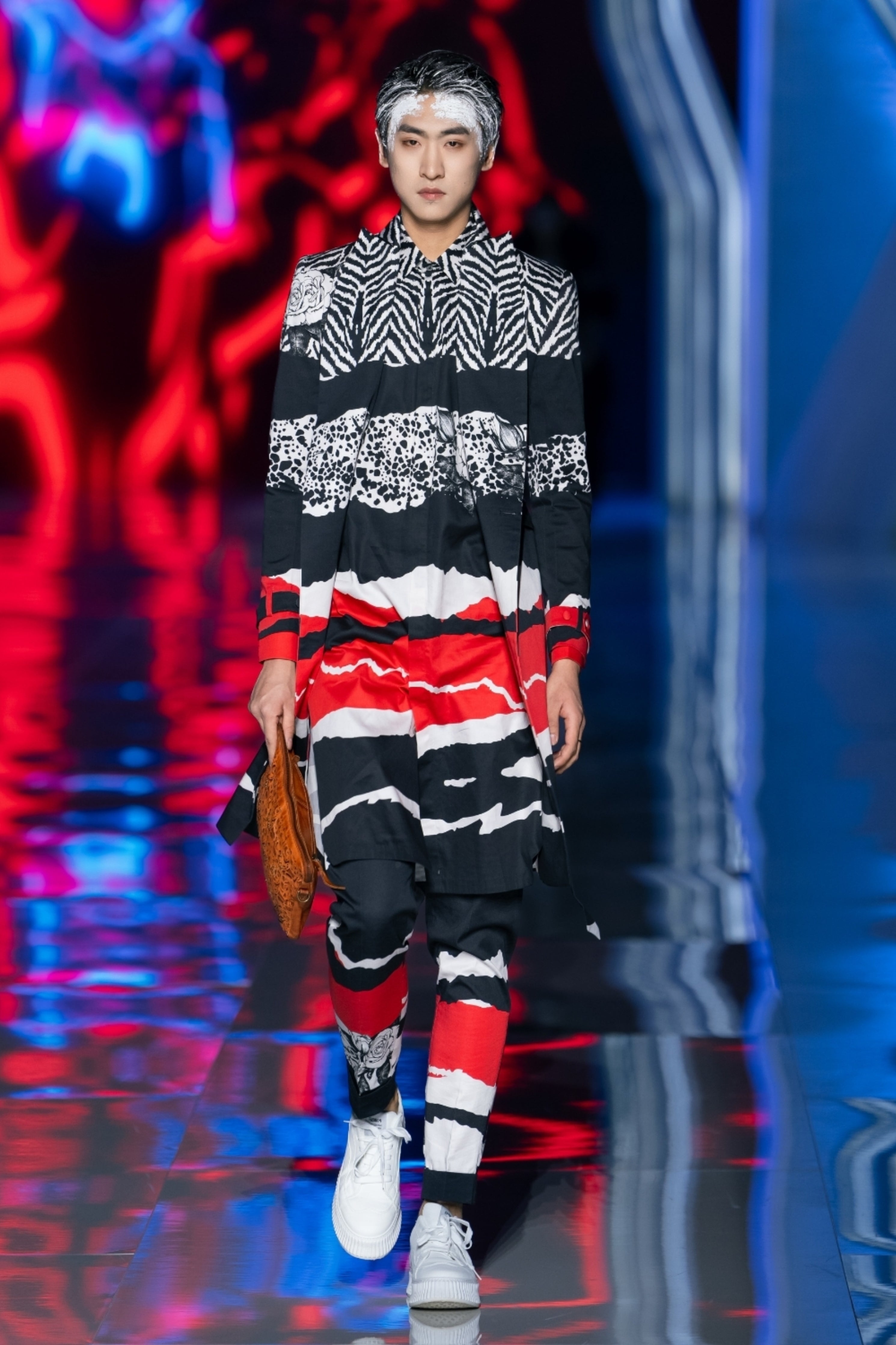 Obsidian Signature Printed Kurta