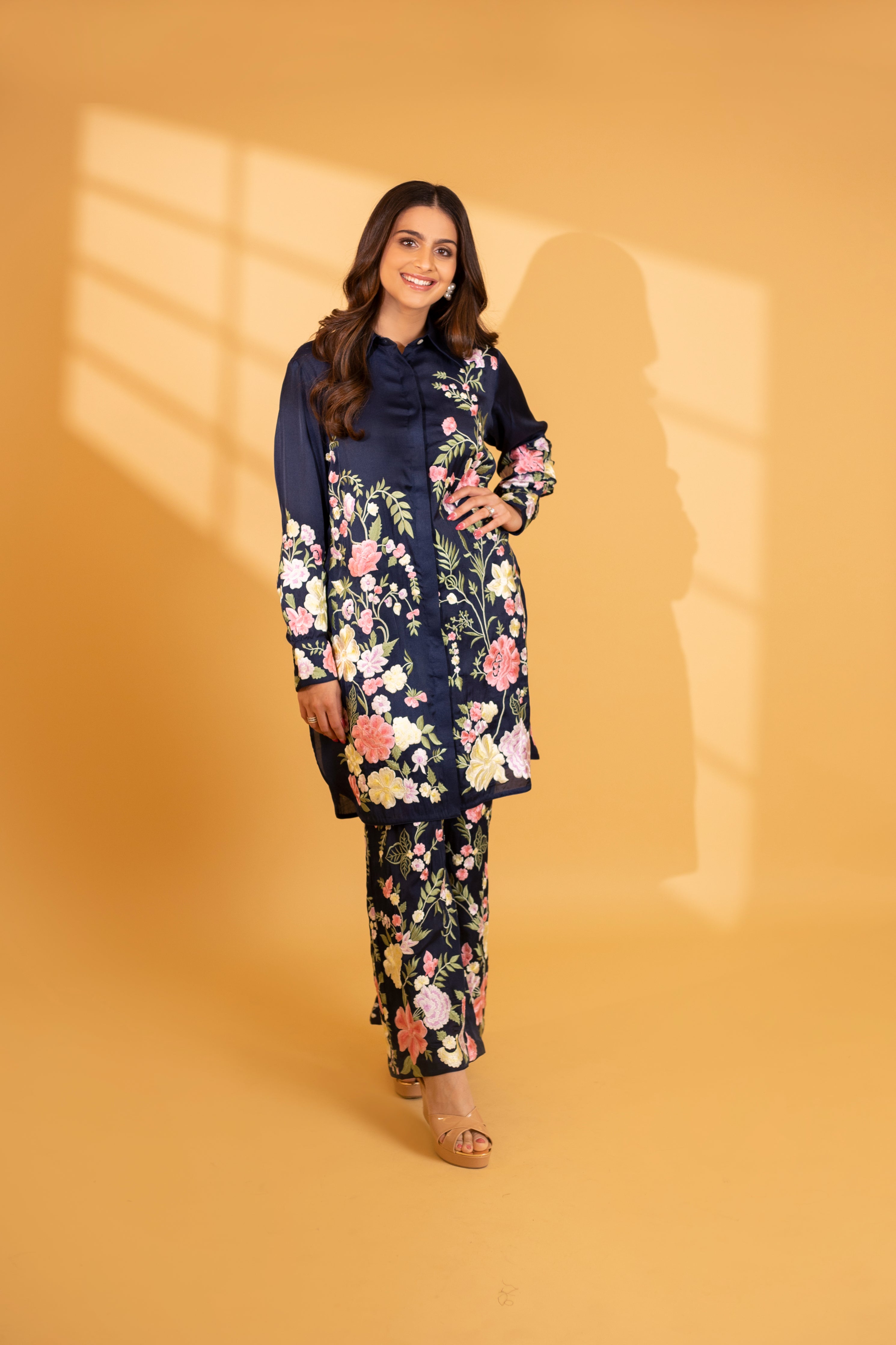 Rosette Navy Co-Ord Set