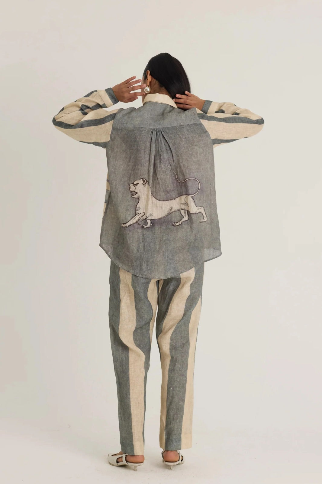 Paws Linen Co-Ord Set