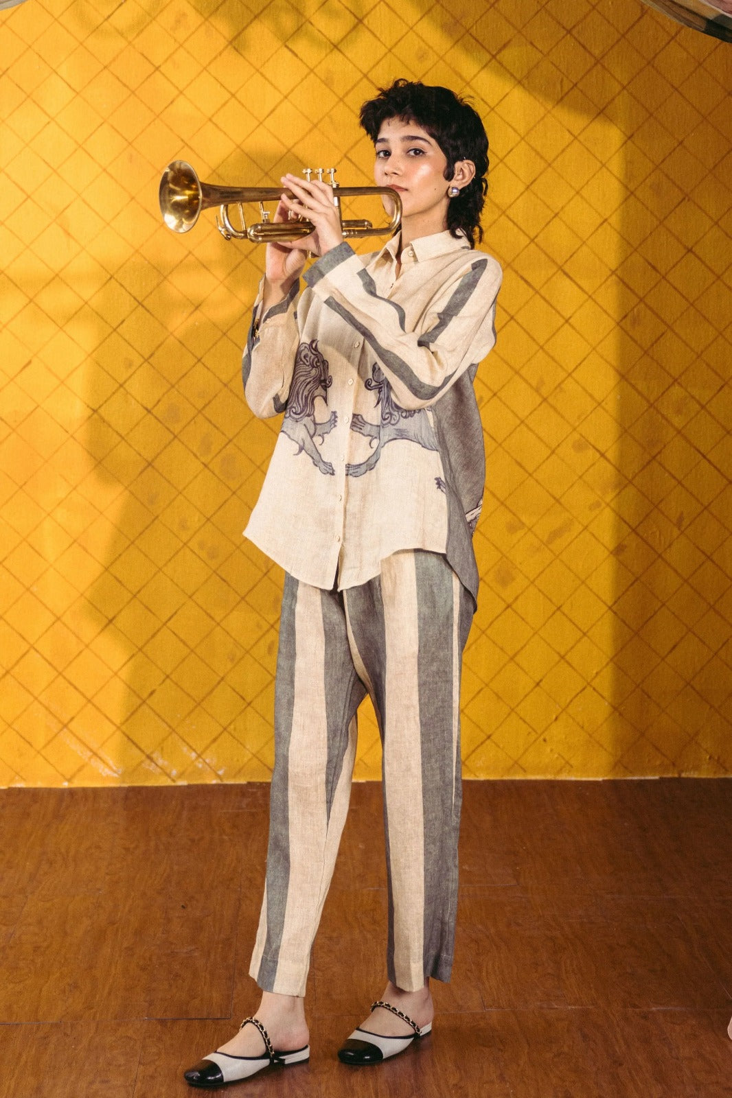 Paws Linen Co-Ord Set