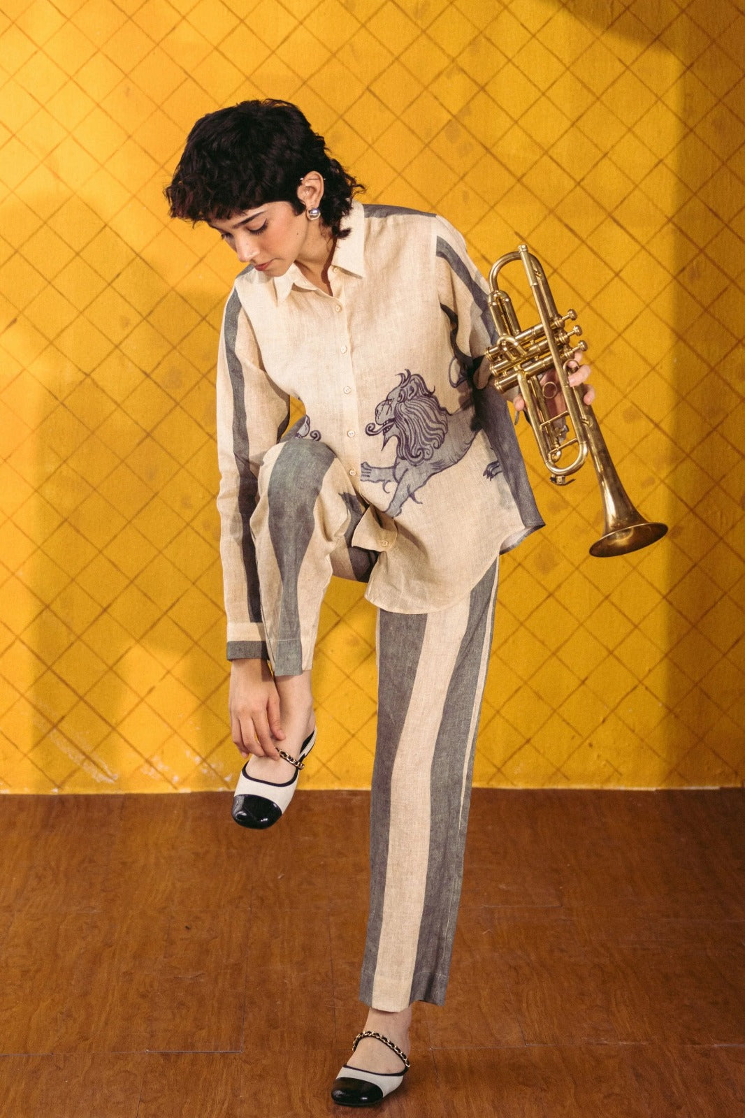 Paws Linen Co-Ord Set