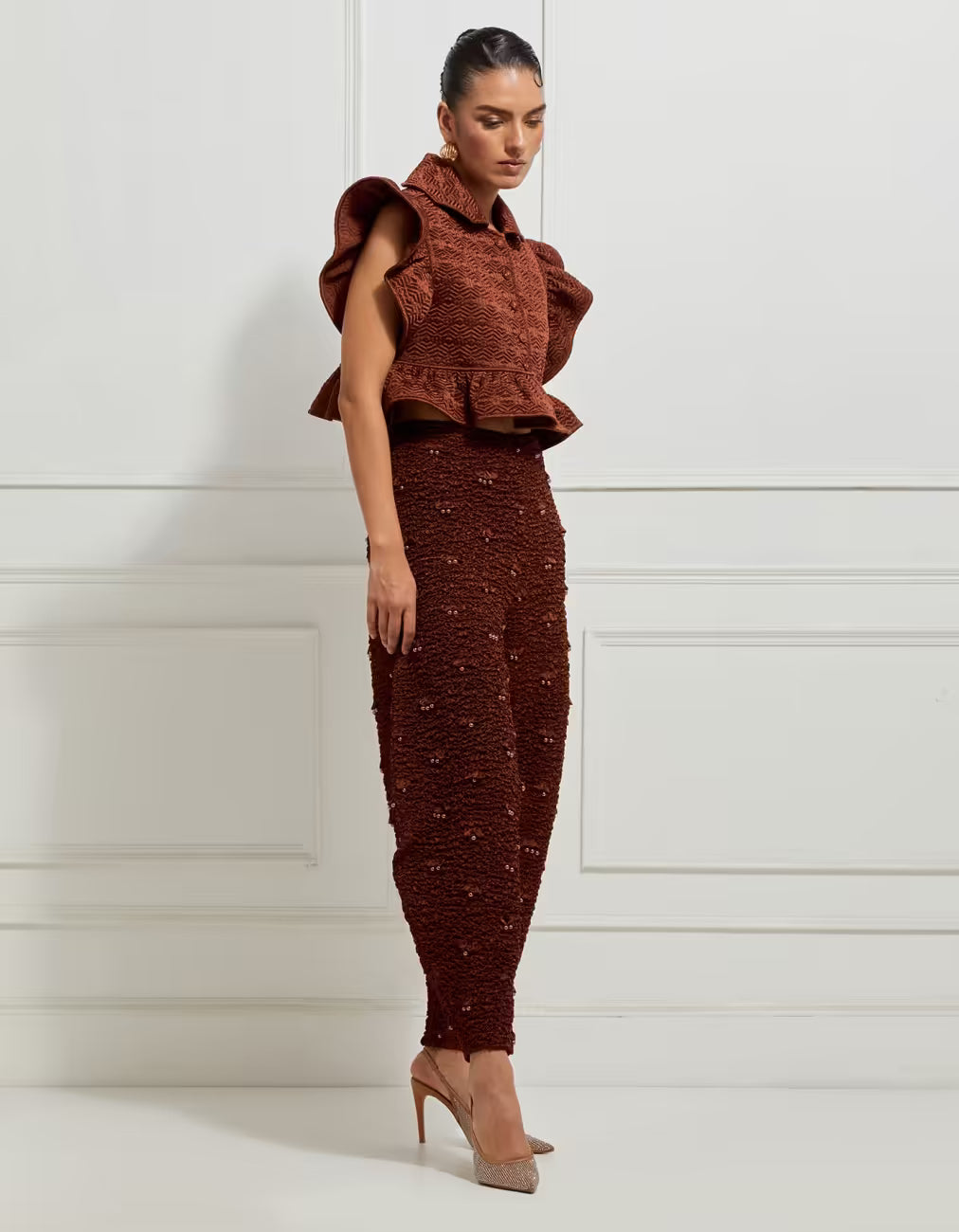 Sculpt Pants In Brown