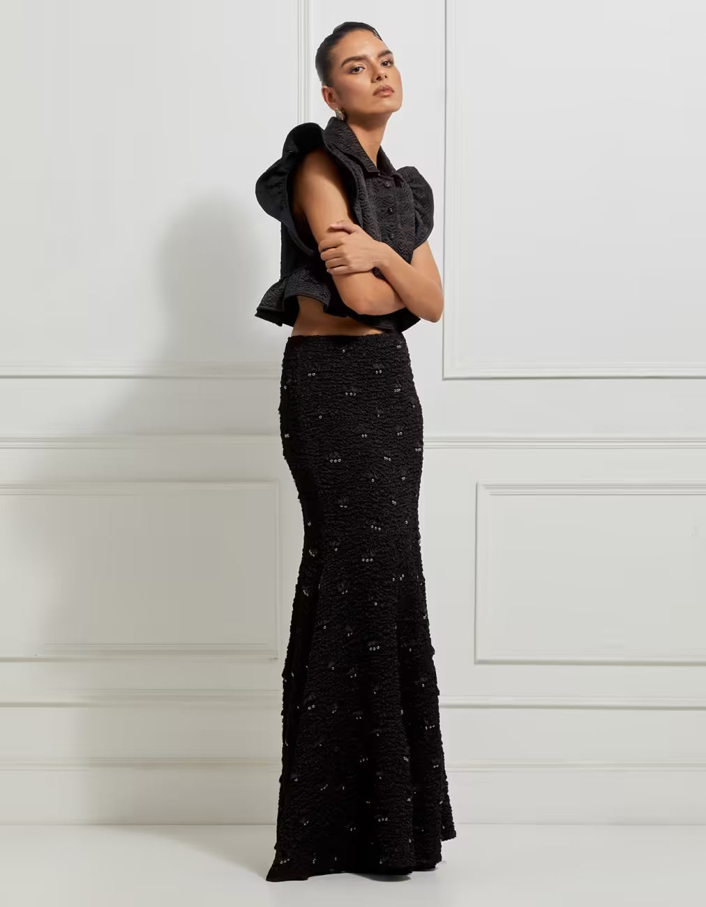 Mermaid Skirt In Black