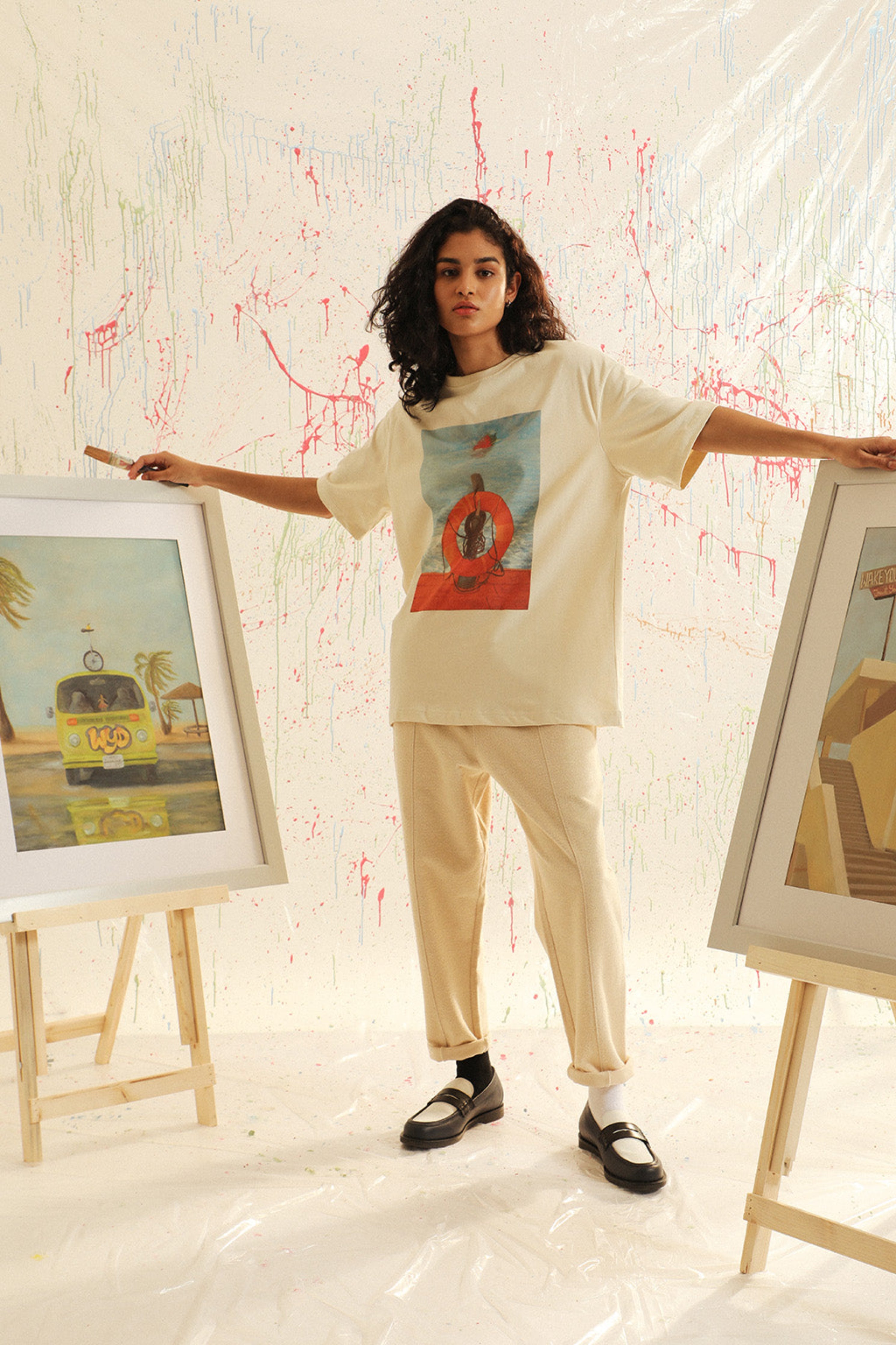 GOD SAVE THE BERRY ARTIST T-SHIRT