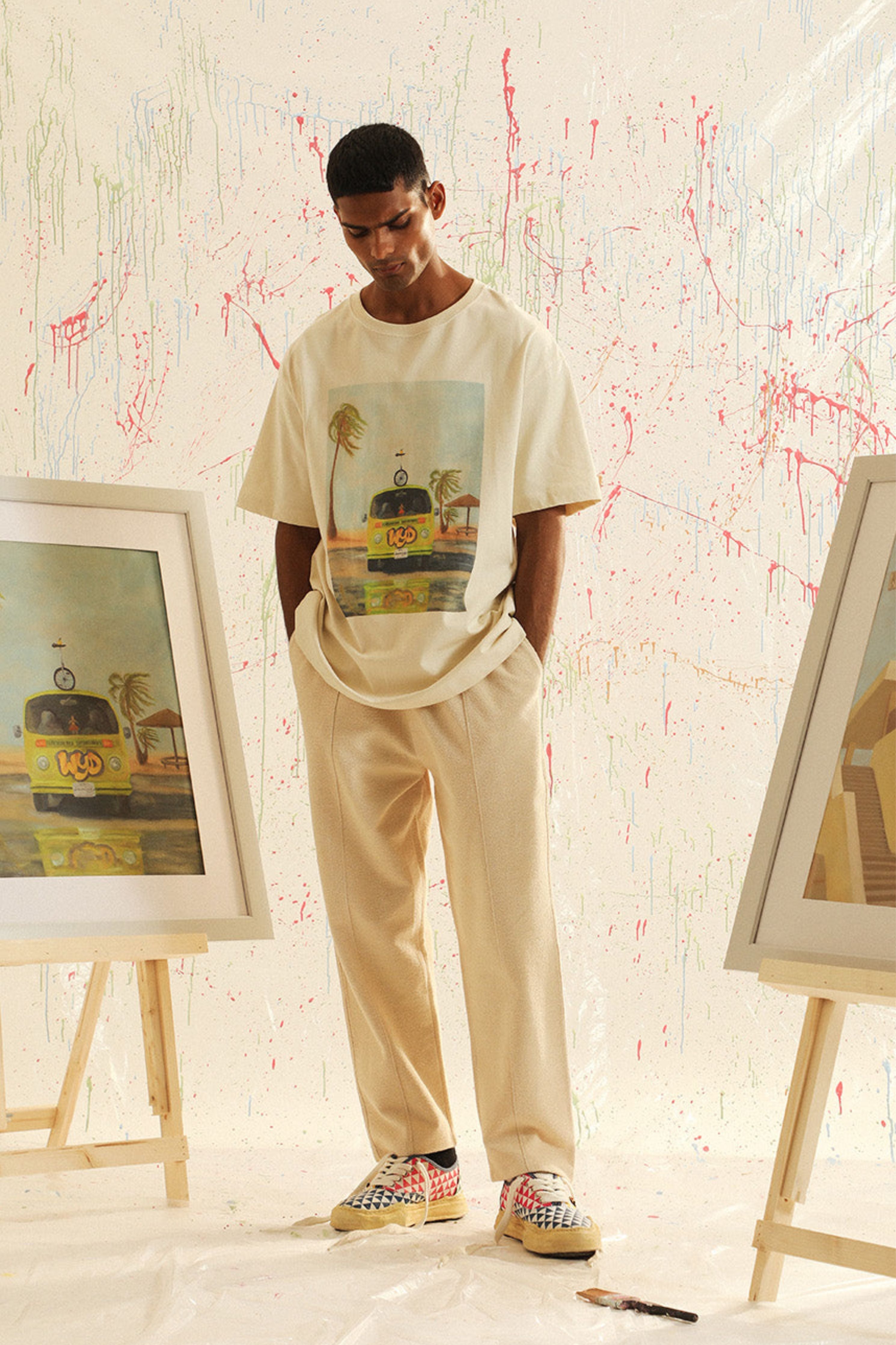 WOBBLER BEETLE ARTIST T - SHIRT