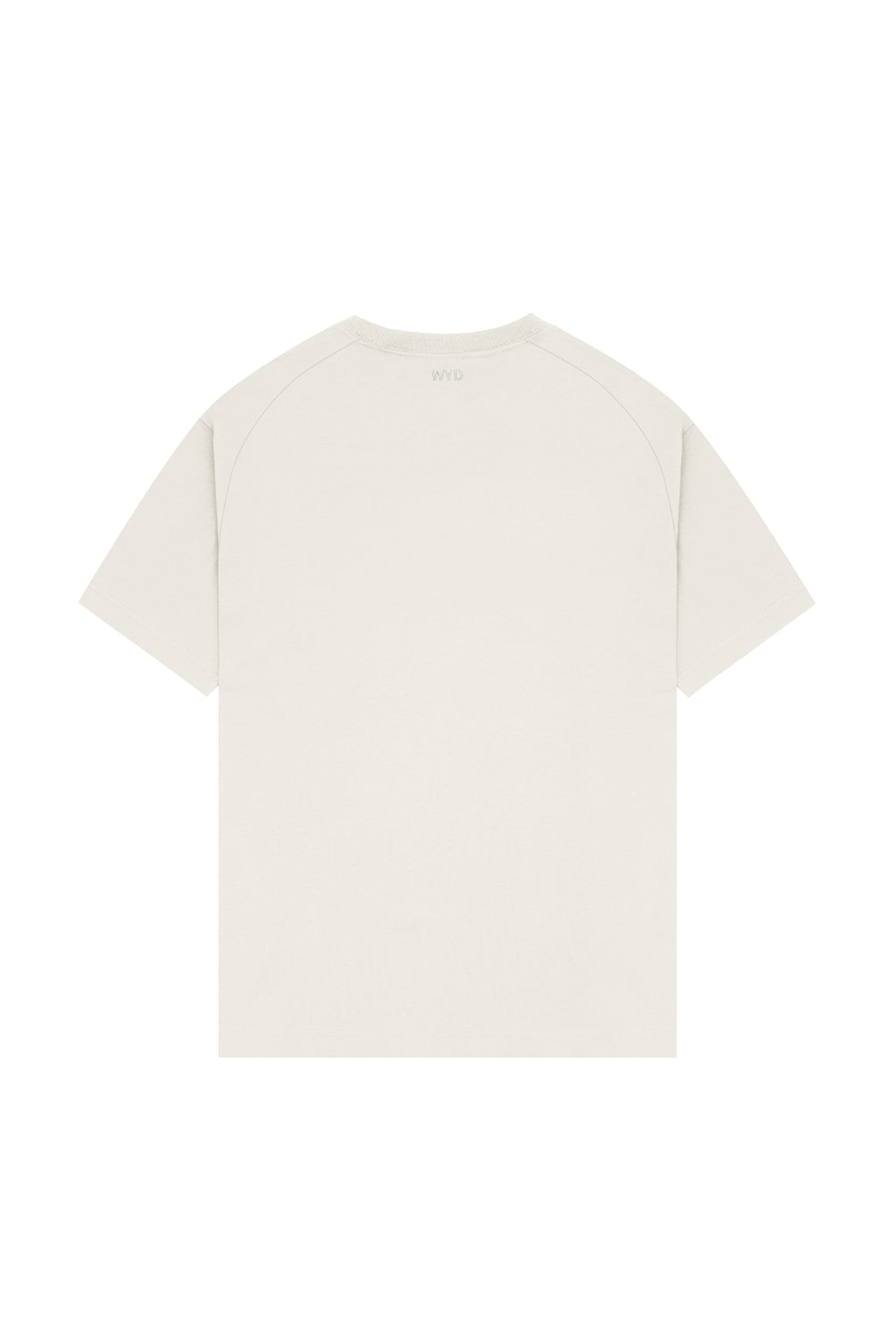 Archive White Mock Neck T-Shirt