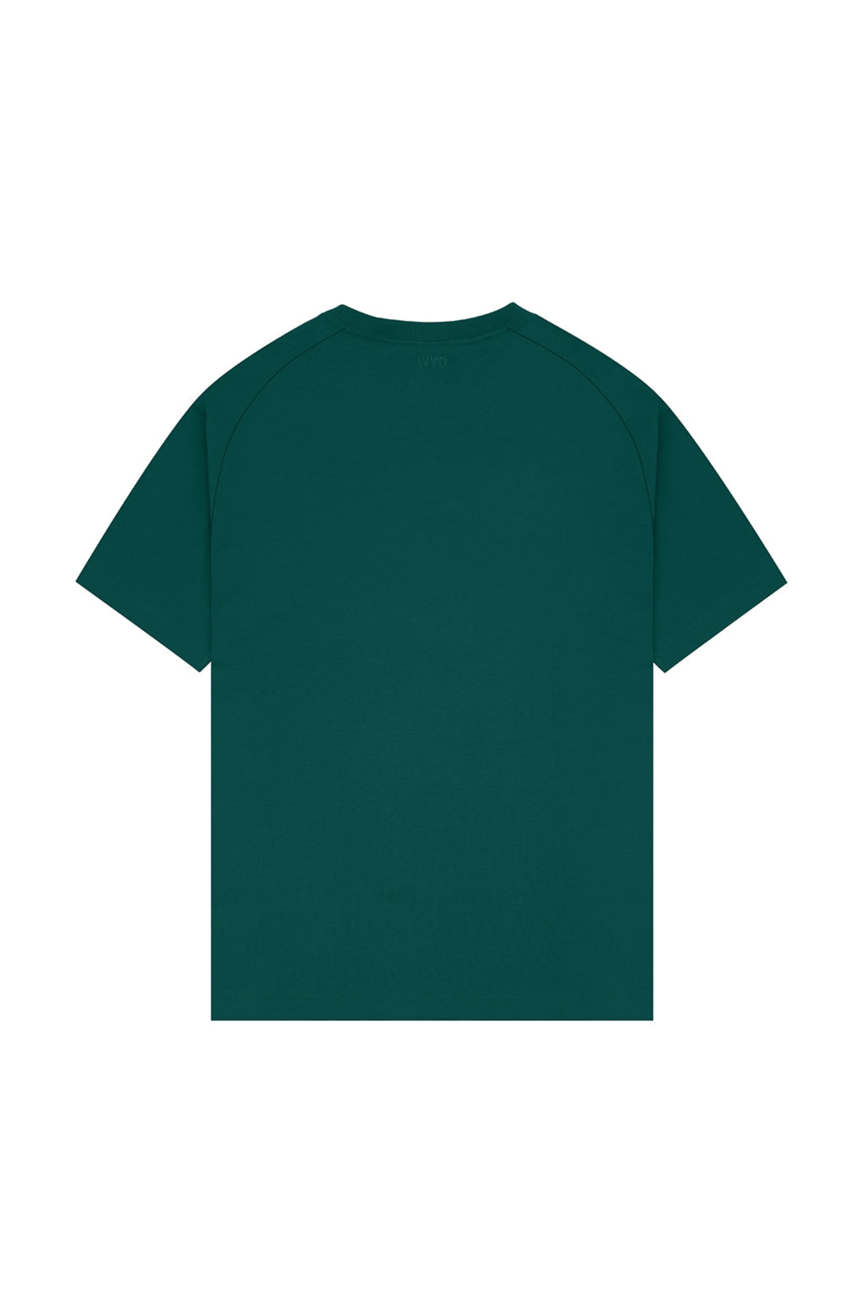 British Racing Green Moon Neck T-Shirt