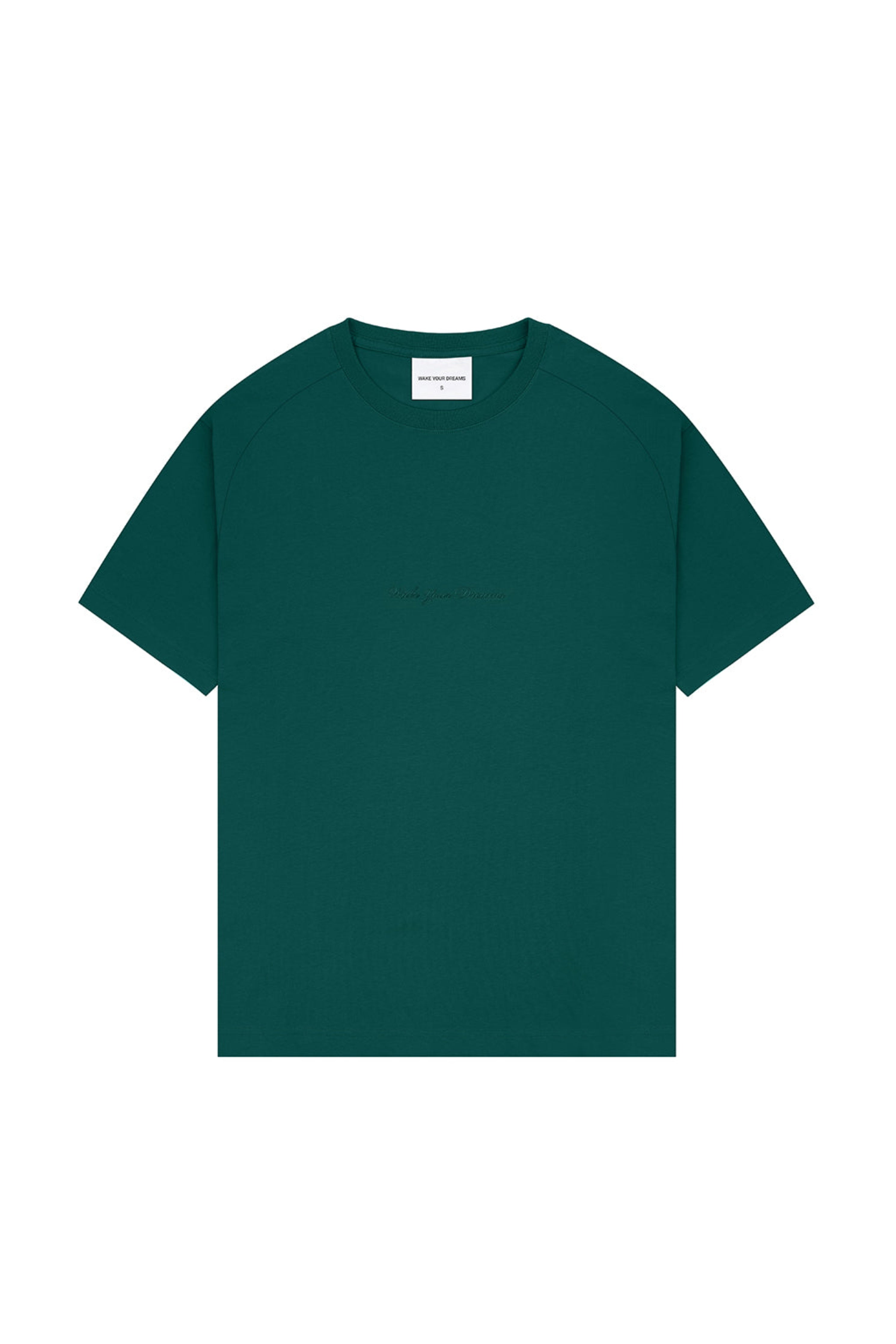 British Racing Green Moon Neck T-Shirt