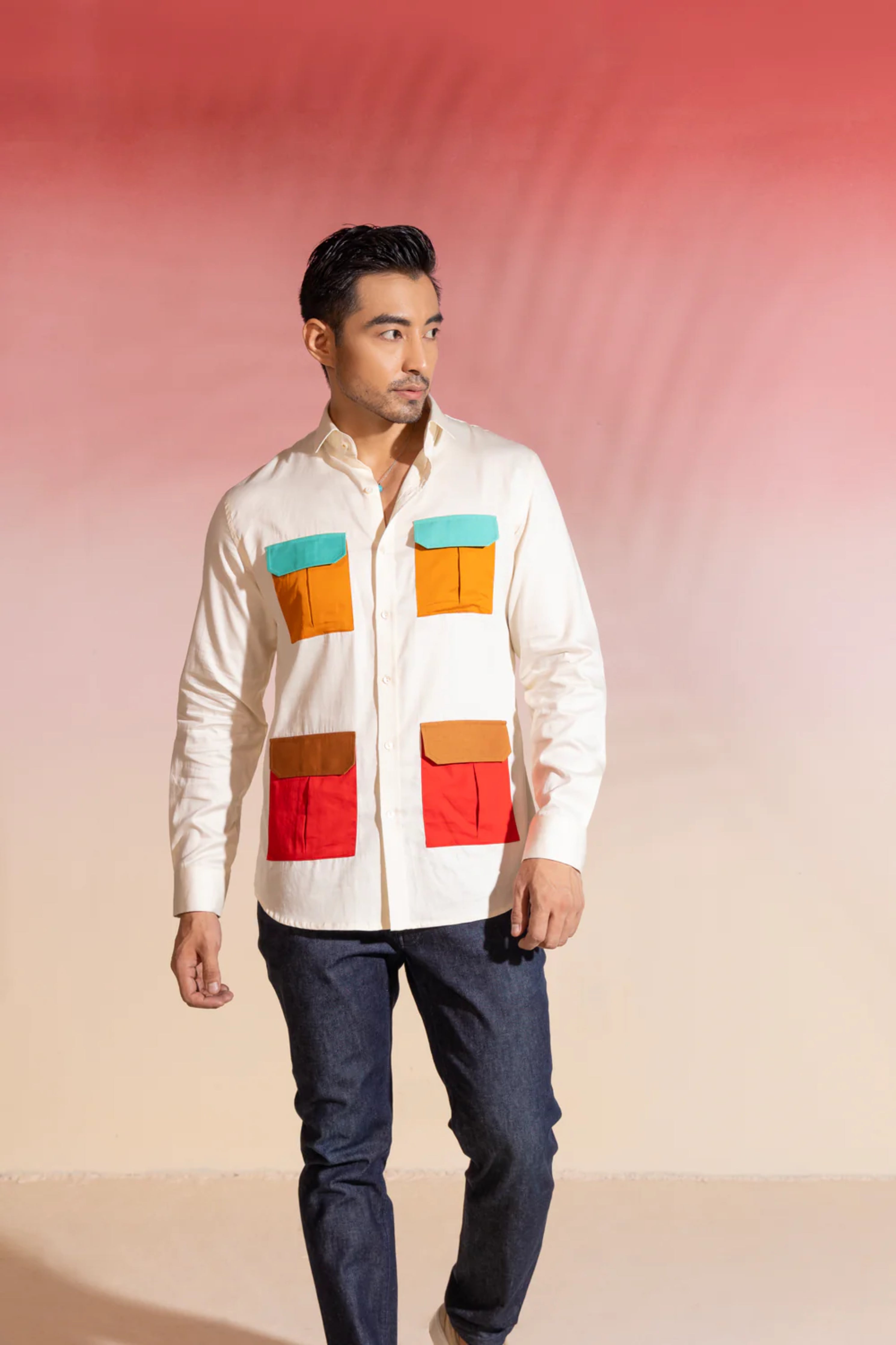 Multicolor Safari Shirt