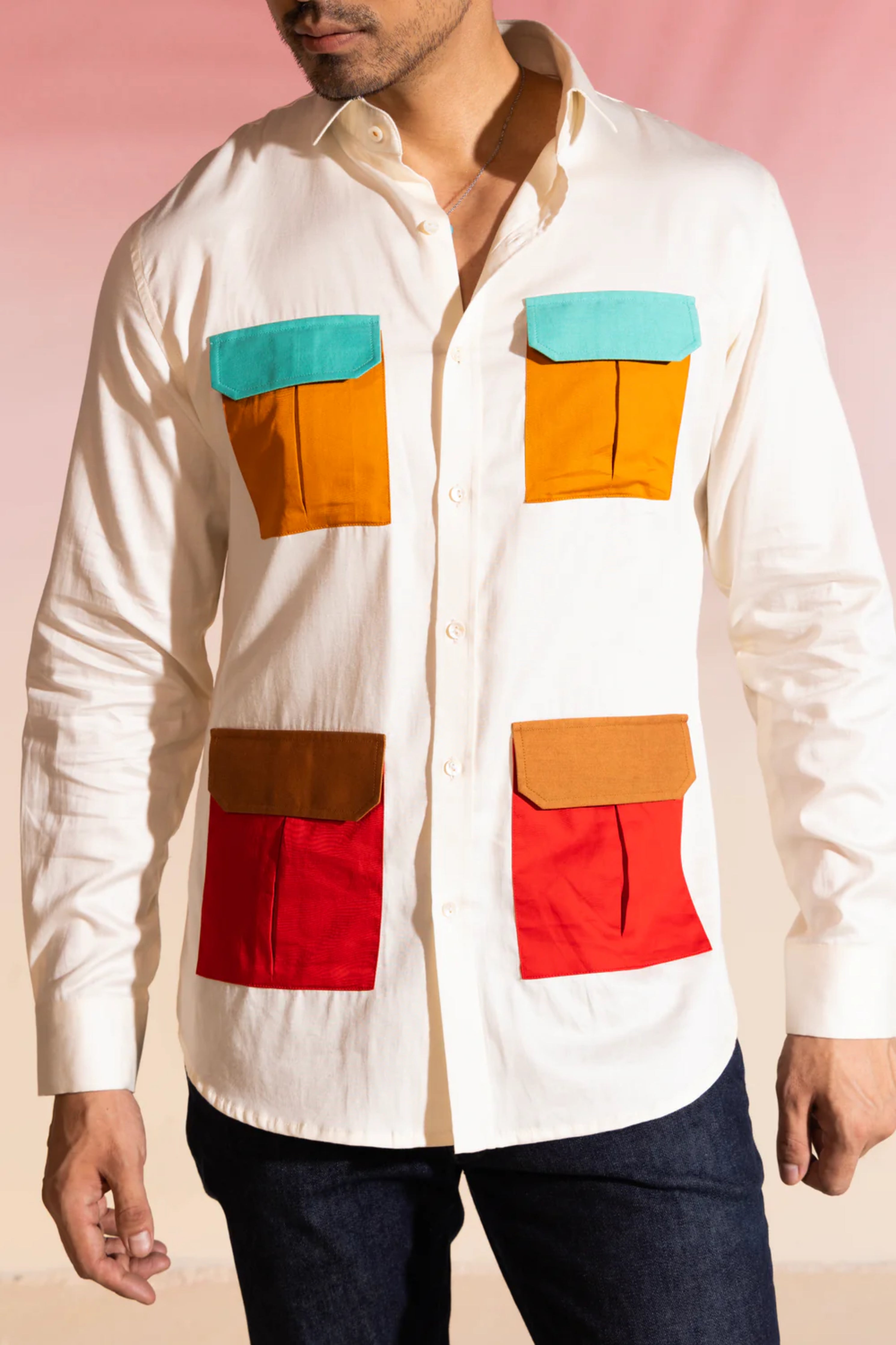 Multicolor Safari Shirt