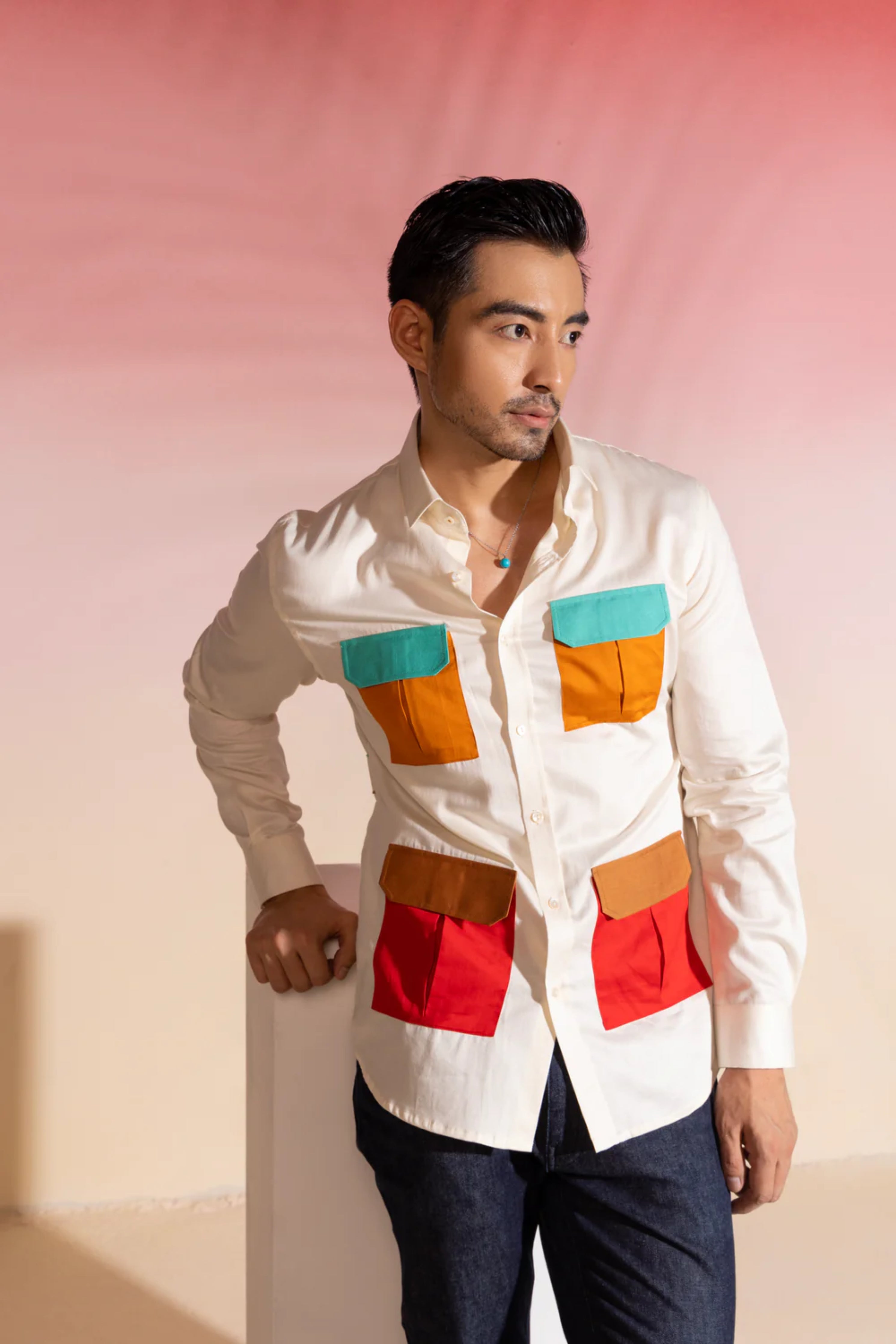 Multicolor Safari Shirt