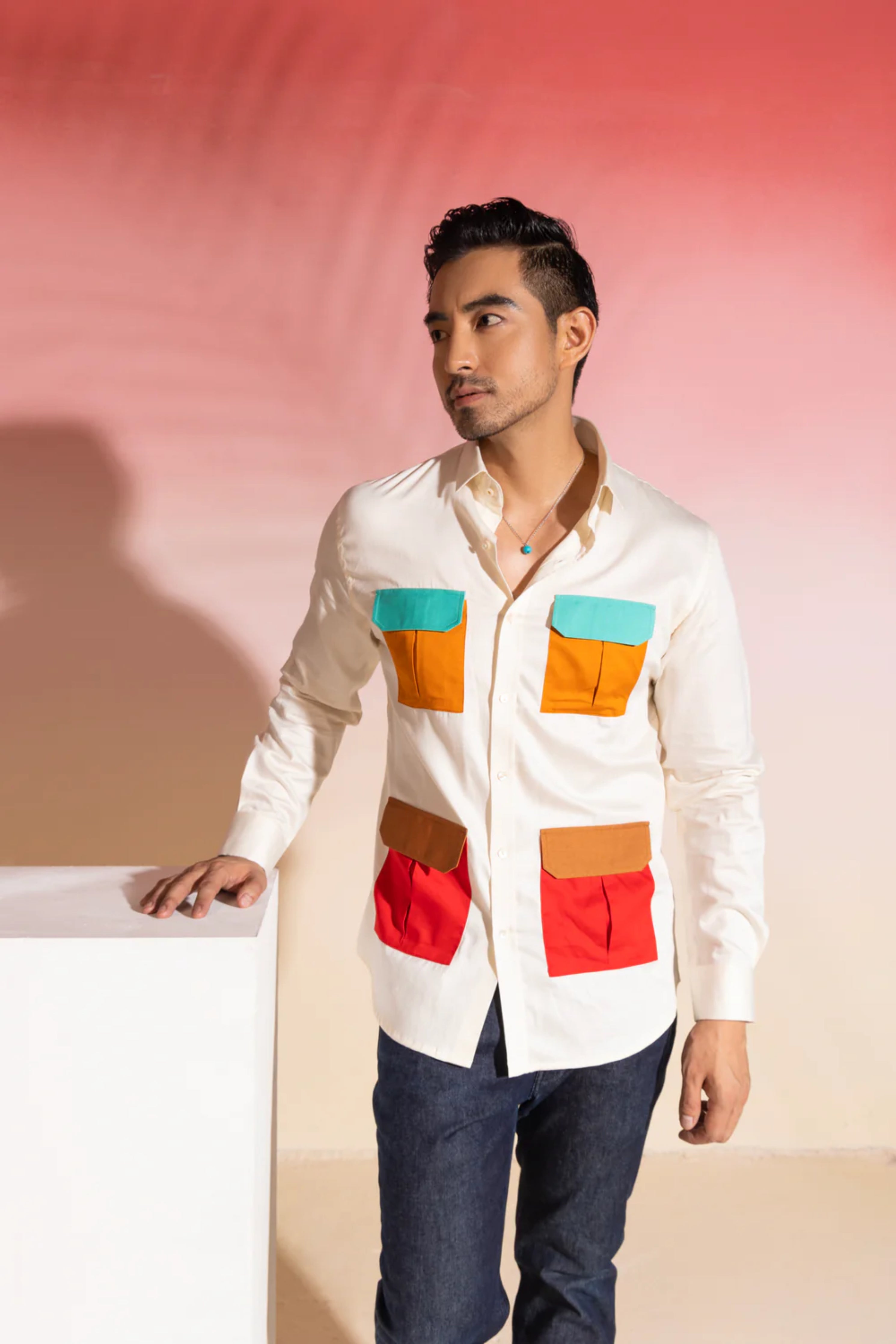 Multicolor Safari Shirt