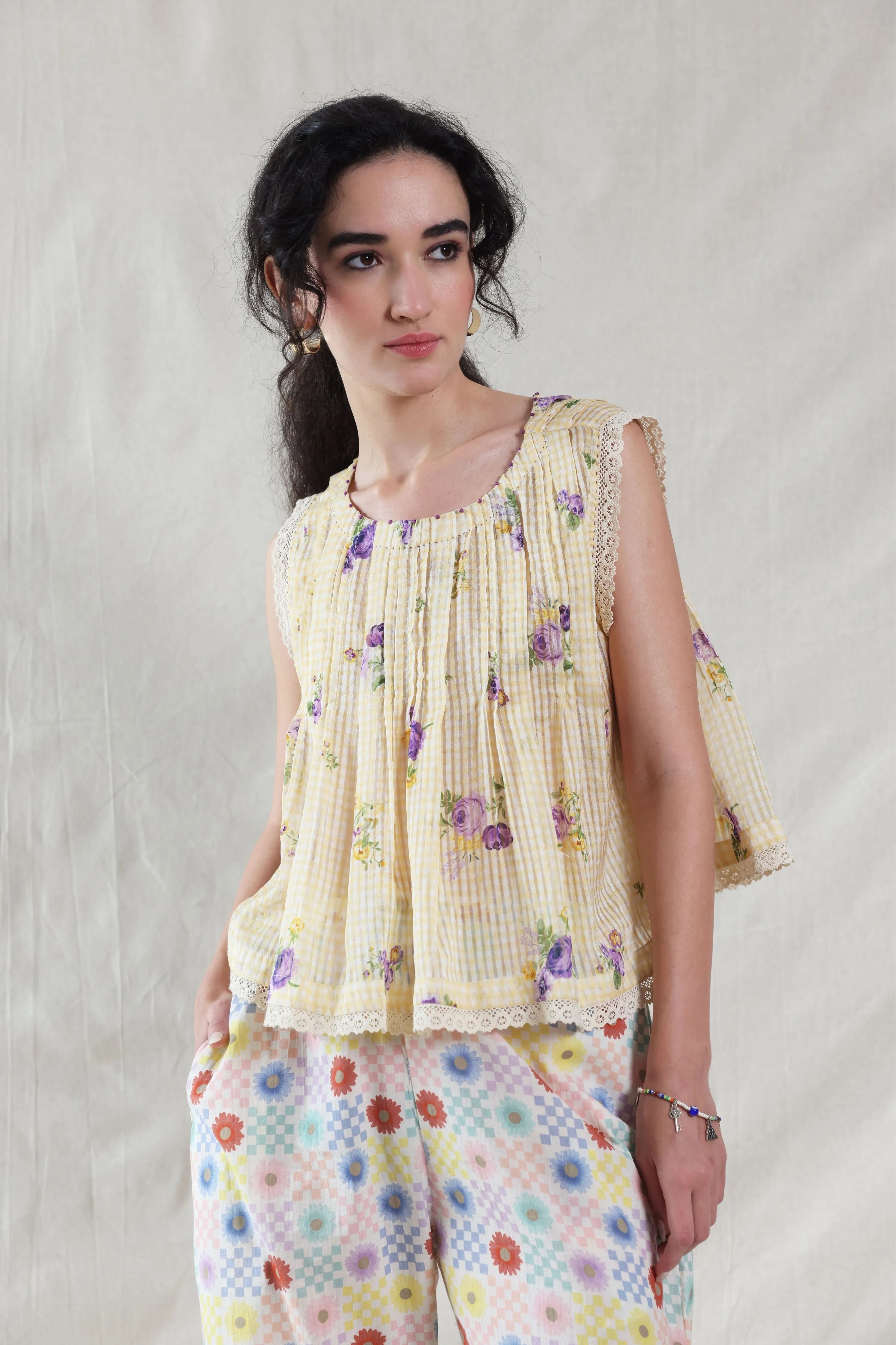 Multi Hand Woven Cotton Silk Bottom