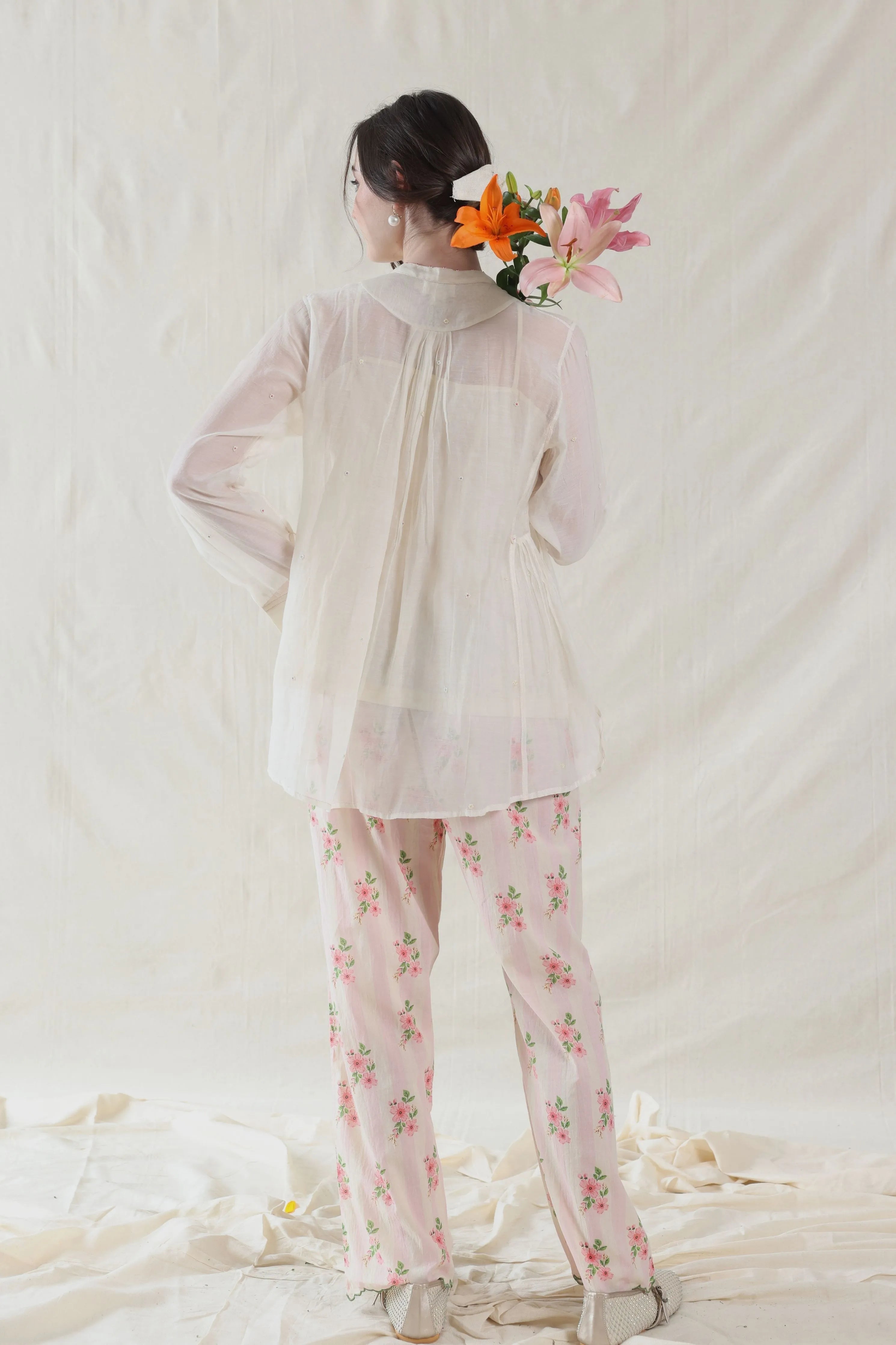 Hand Woven Cotton Silk Bottom