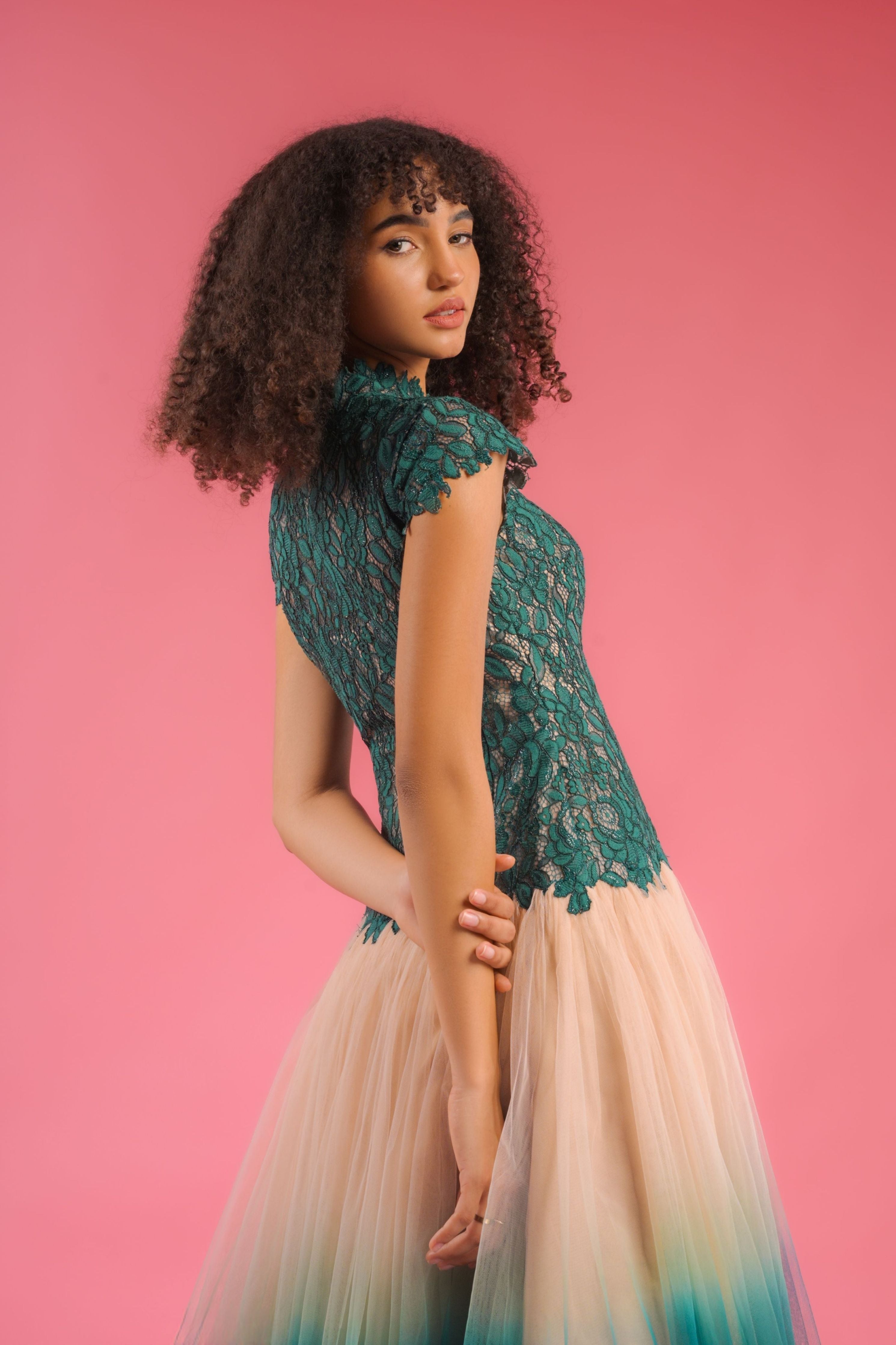 Charlotte kaitoke Duotone Dress