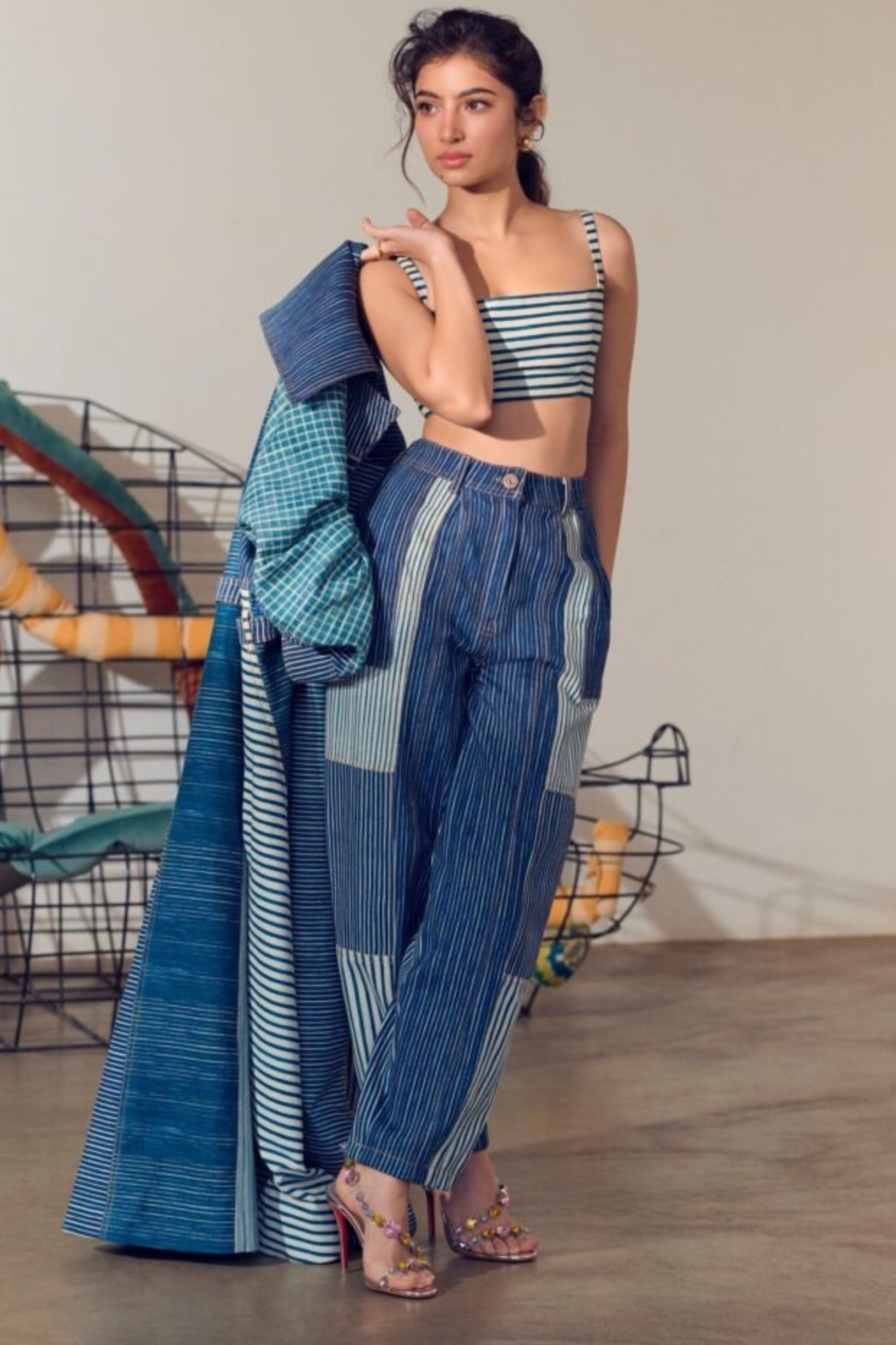 Sara Anjum In Selah Jacket Set