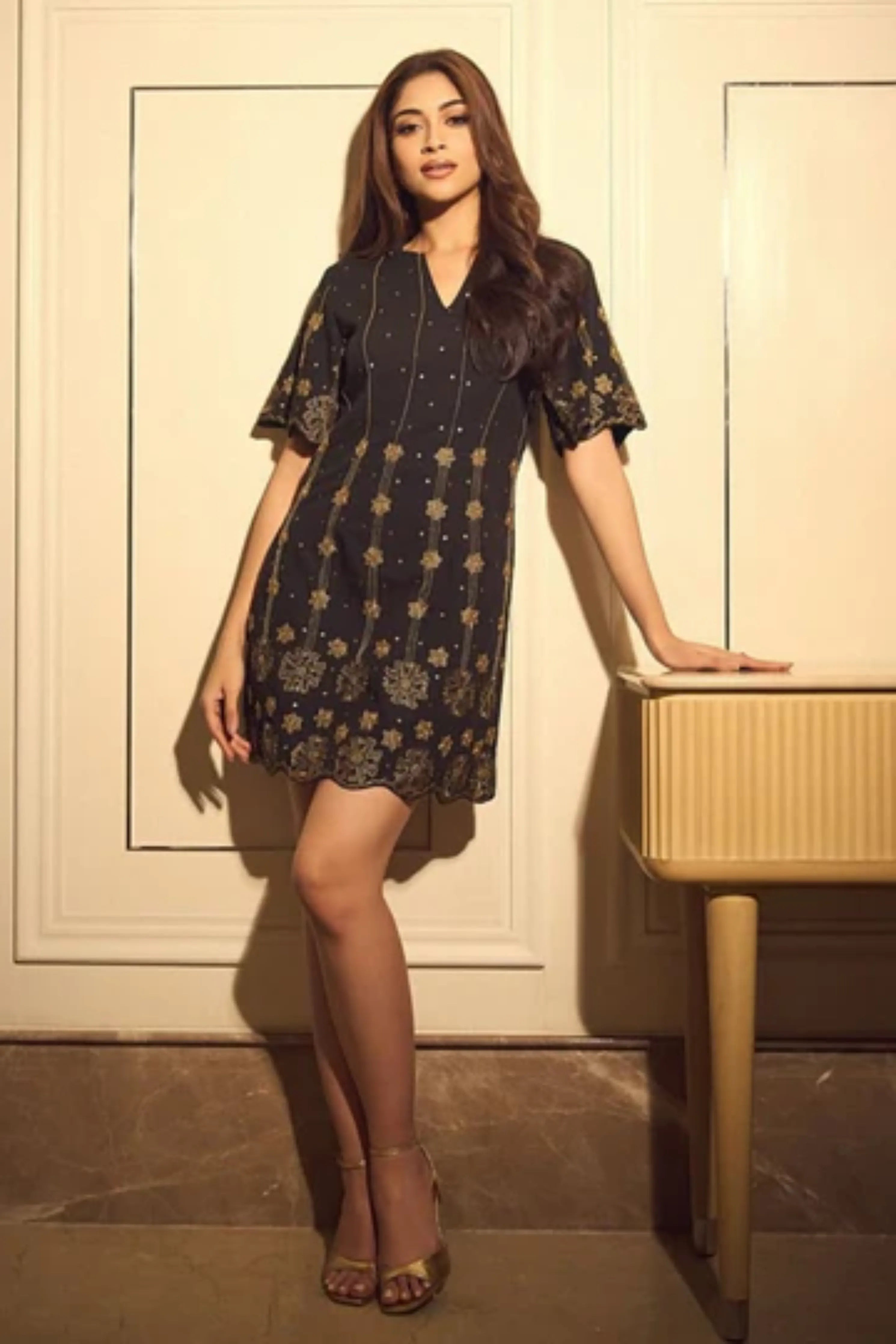 Nandini Gupta In Our Aira Mini Dress