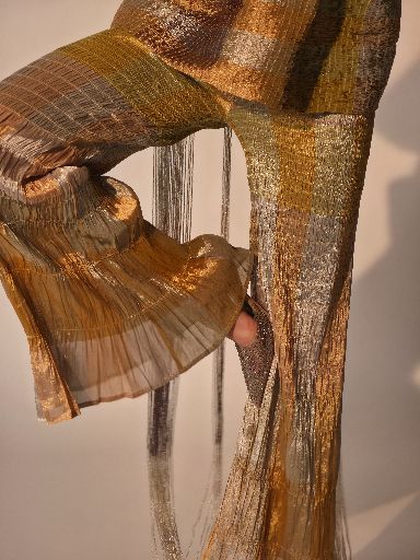 Wave Smocked Flared Pants