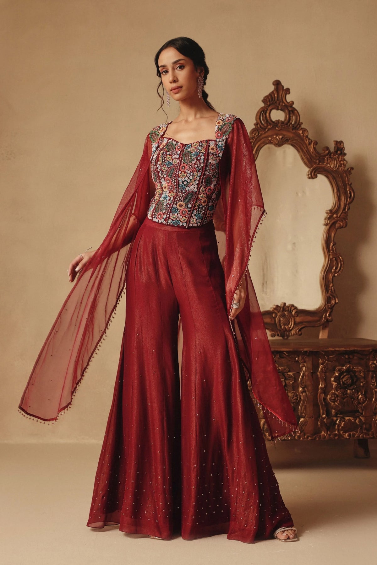 Aura Corset with Pants Set