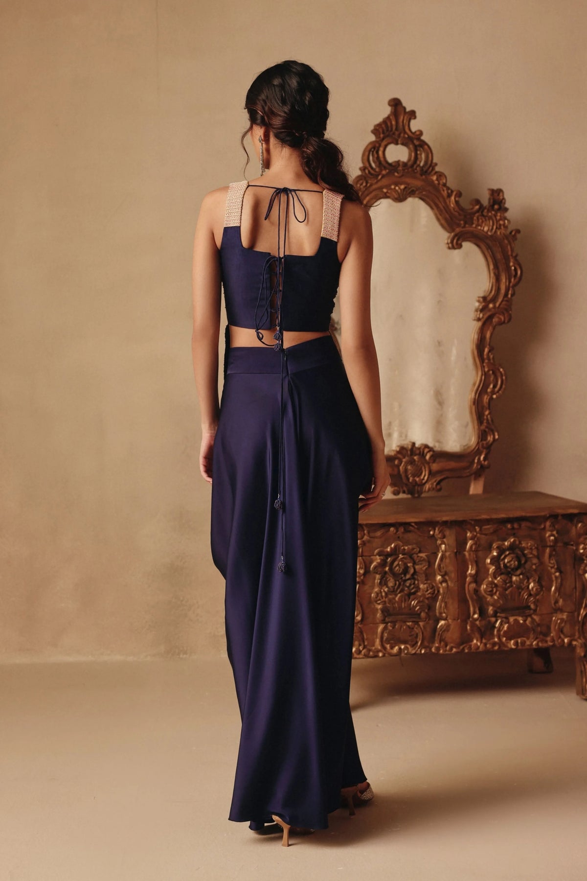 Breeze Drape Skirt Set