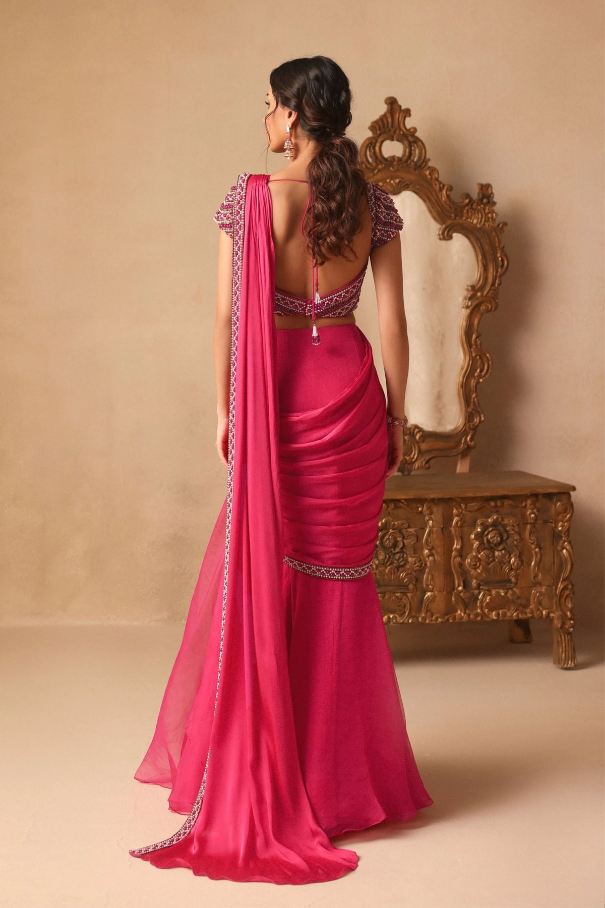 Lush Saree Set