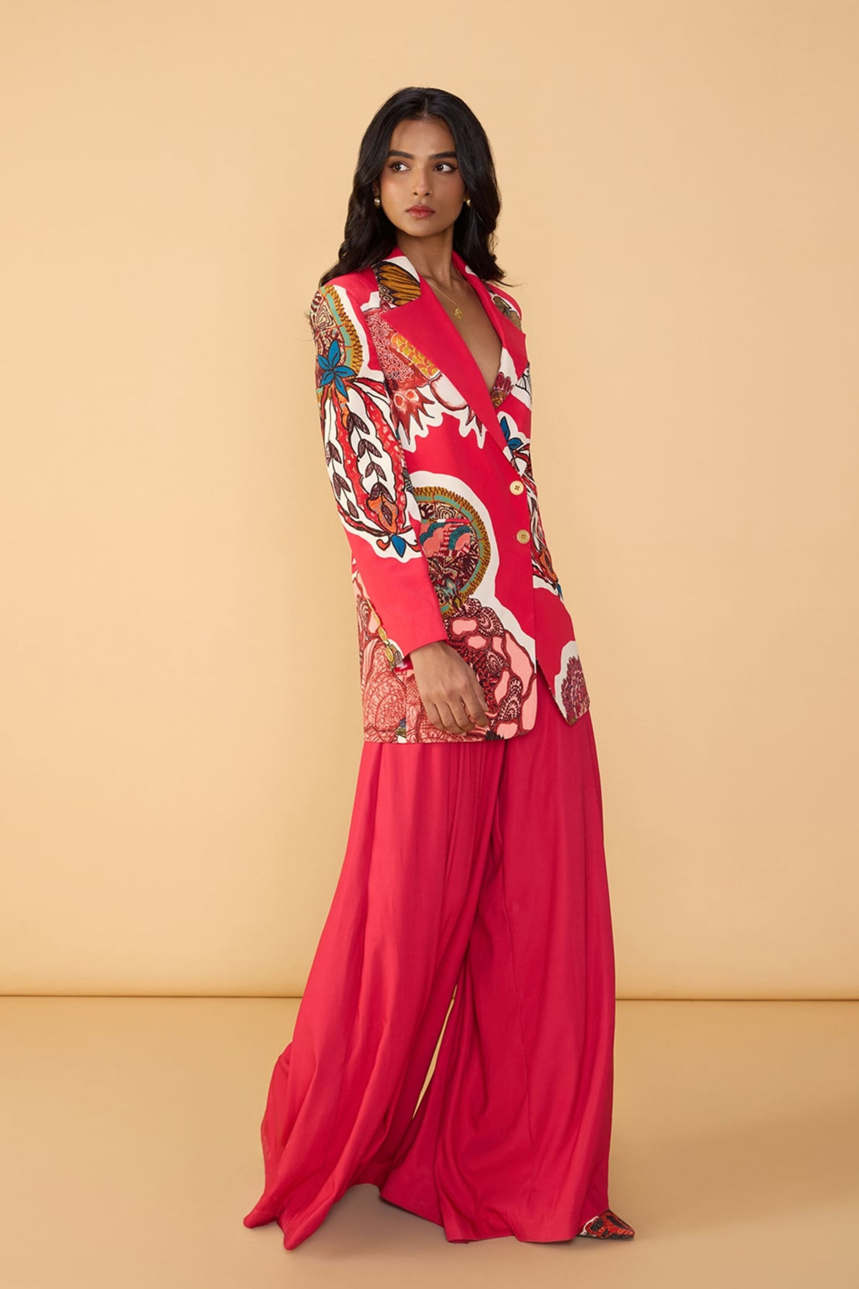 Mac Blazer With Saylor Palazoo