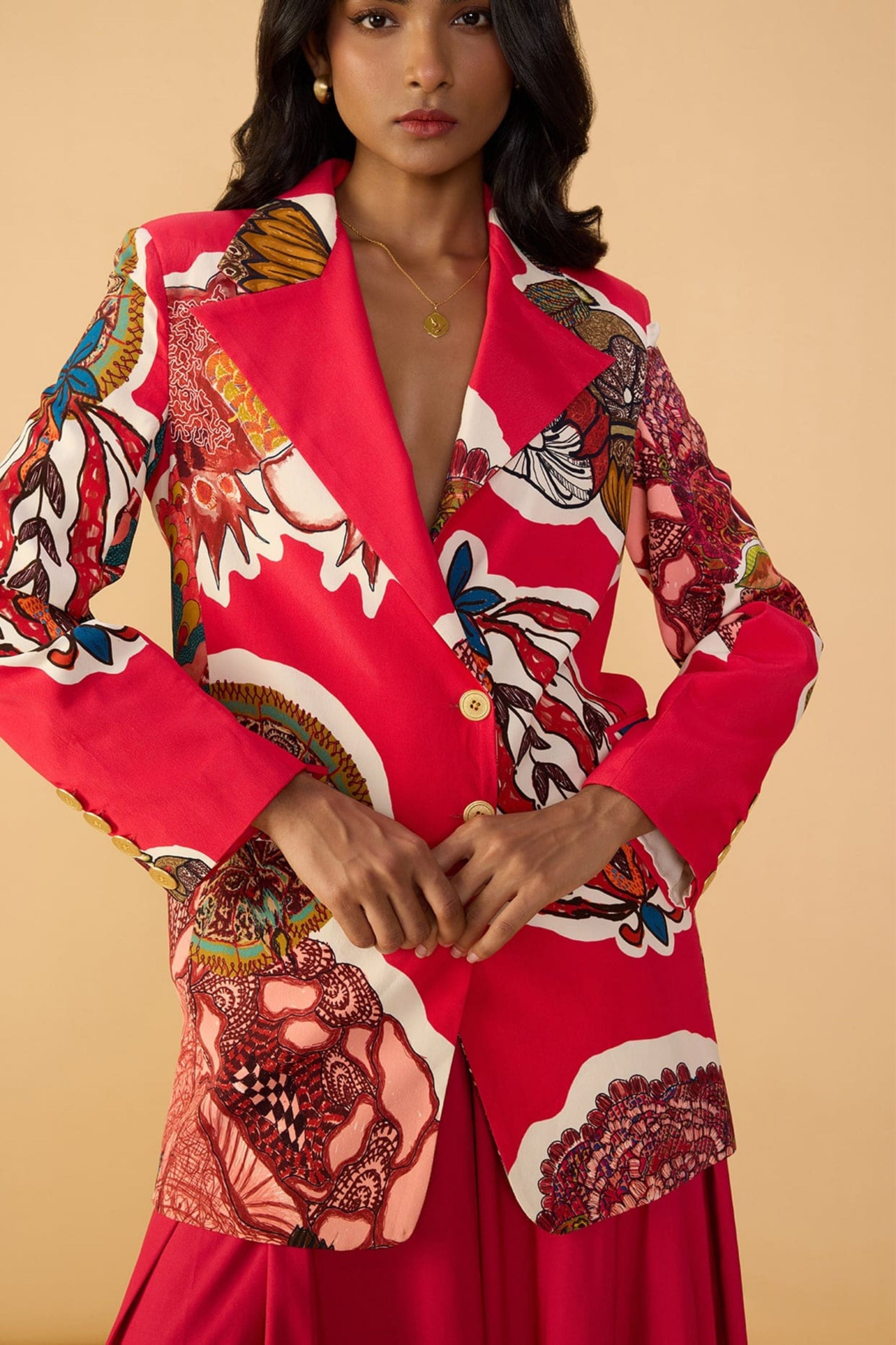 Mac Blazer With Saylor Palazoo