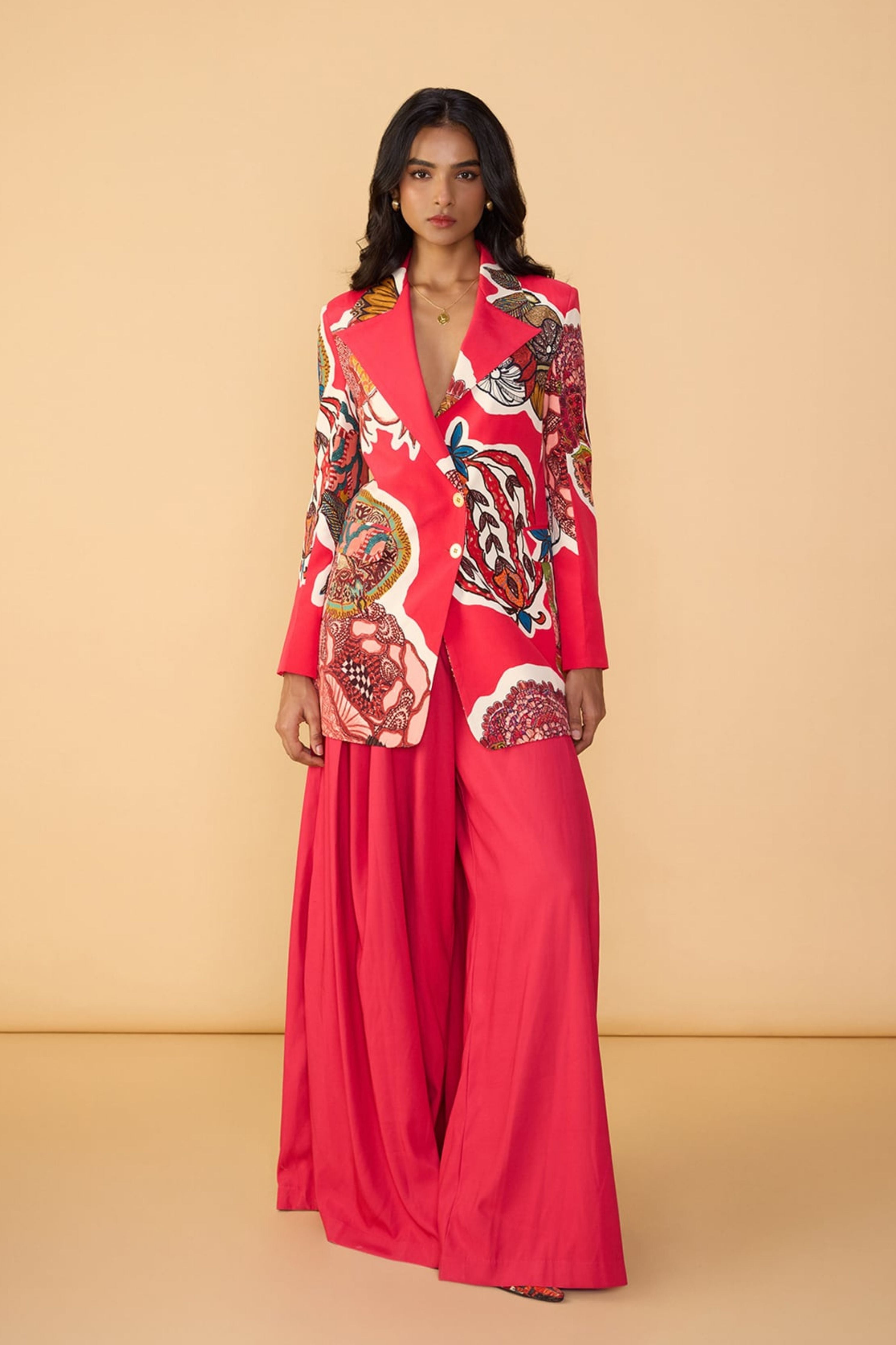 Mac Blazer With Saylor Palazoo