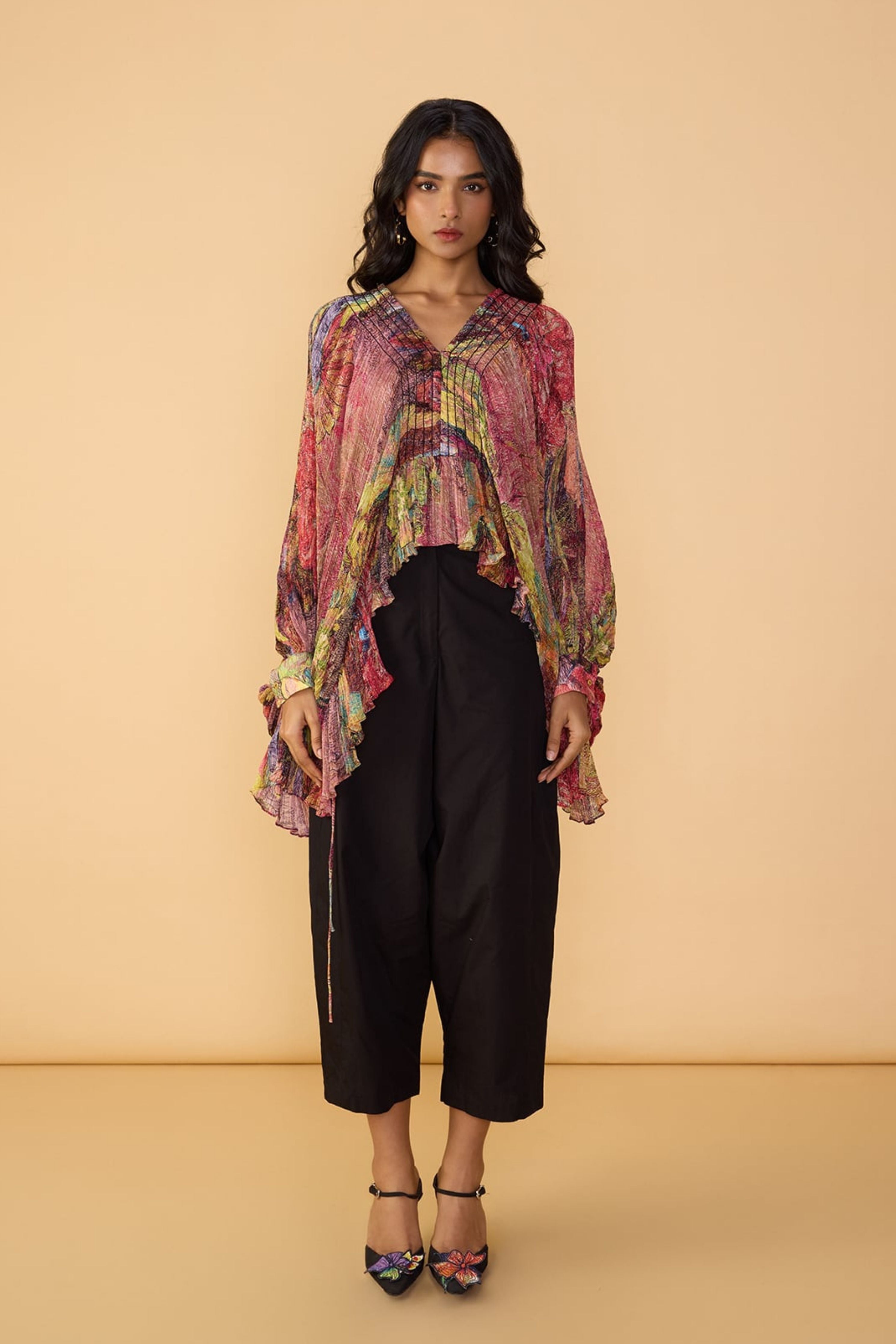 Heather Blouse With Loly Trousers