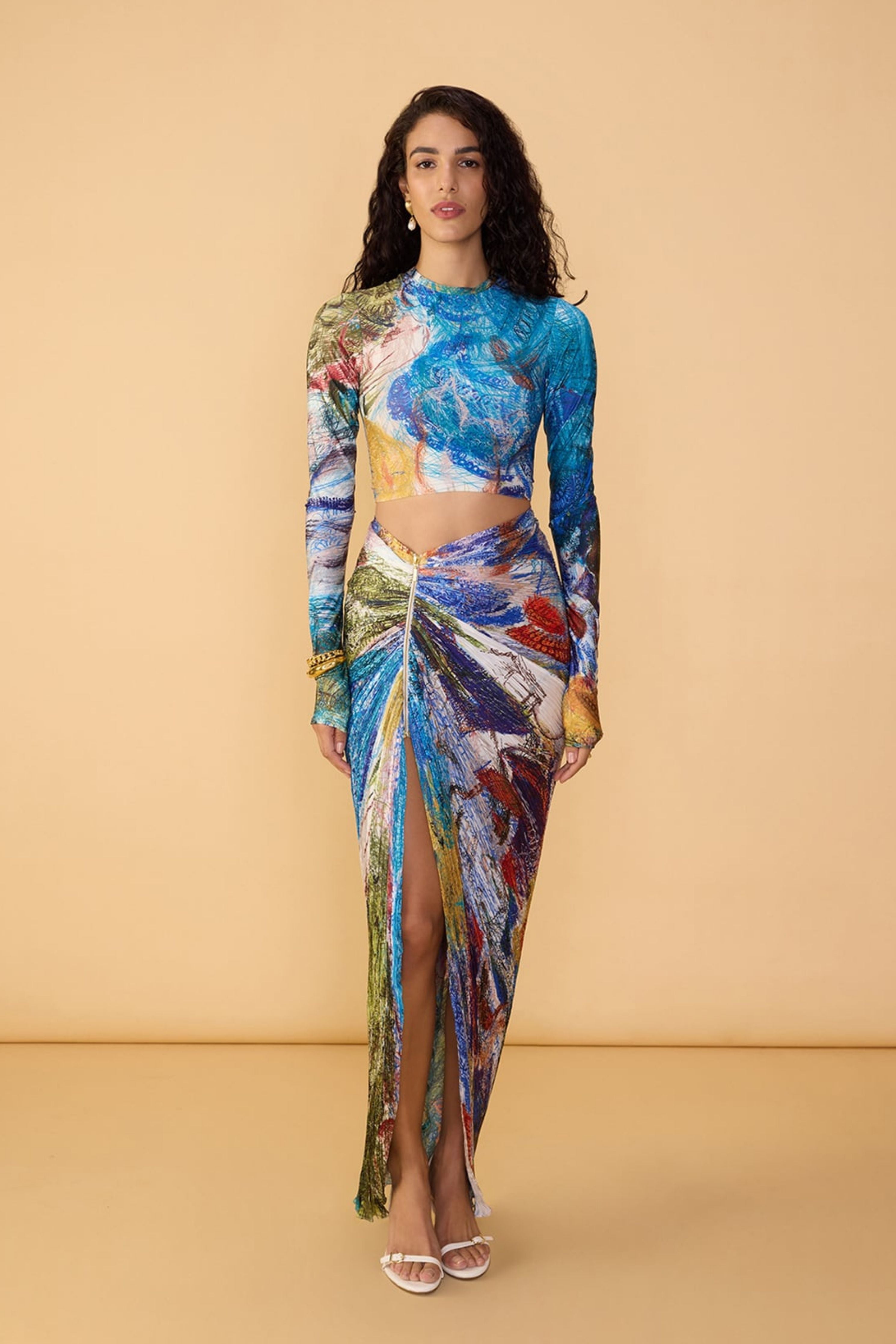 Gigi Blouse With Gigi Skirt