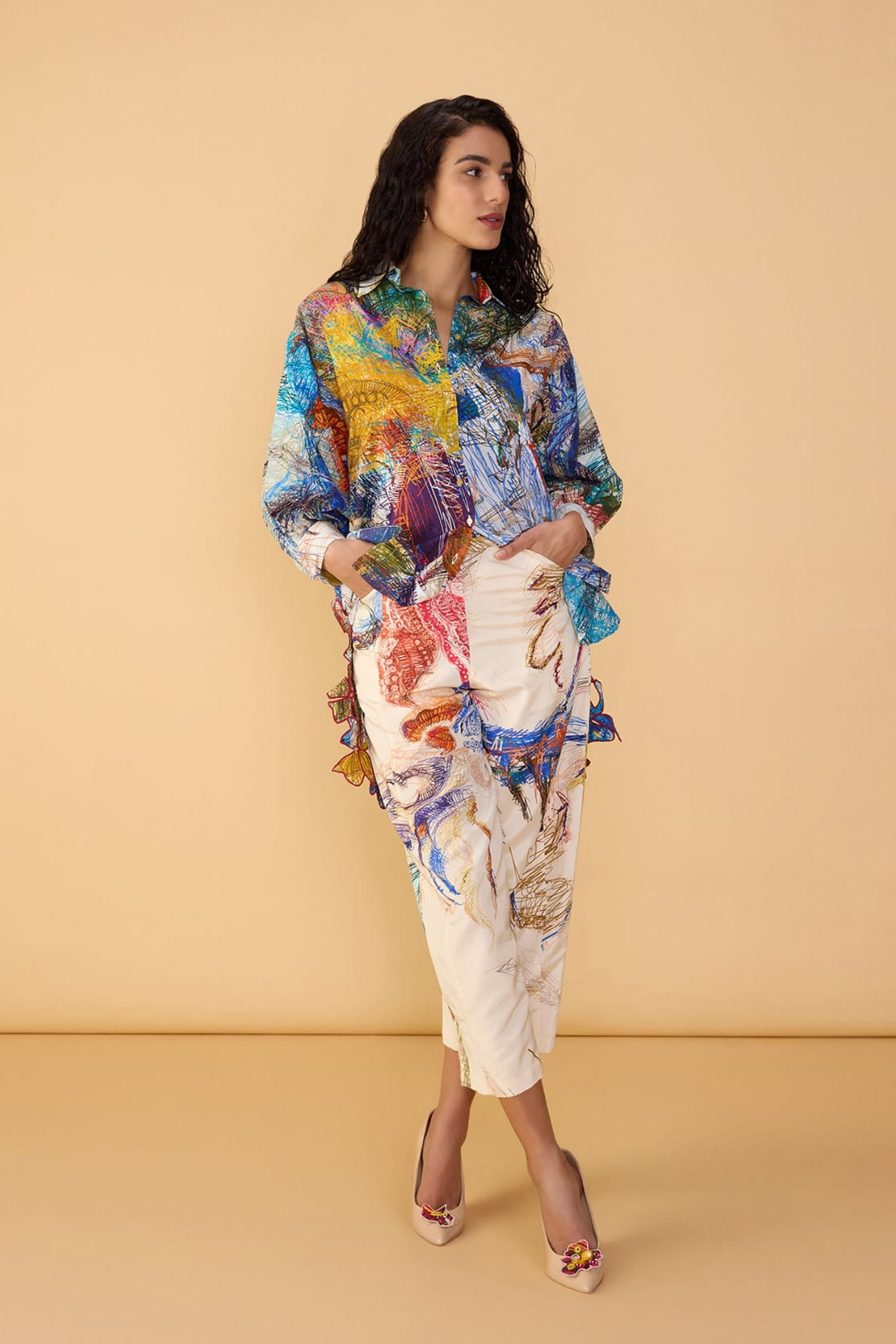 Armida shirt With Loly Trousers