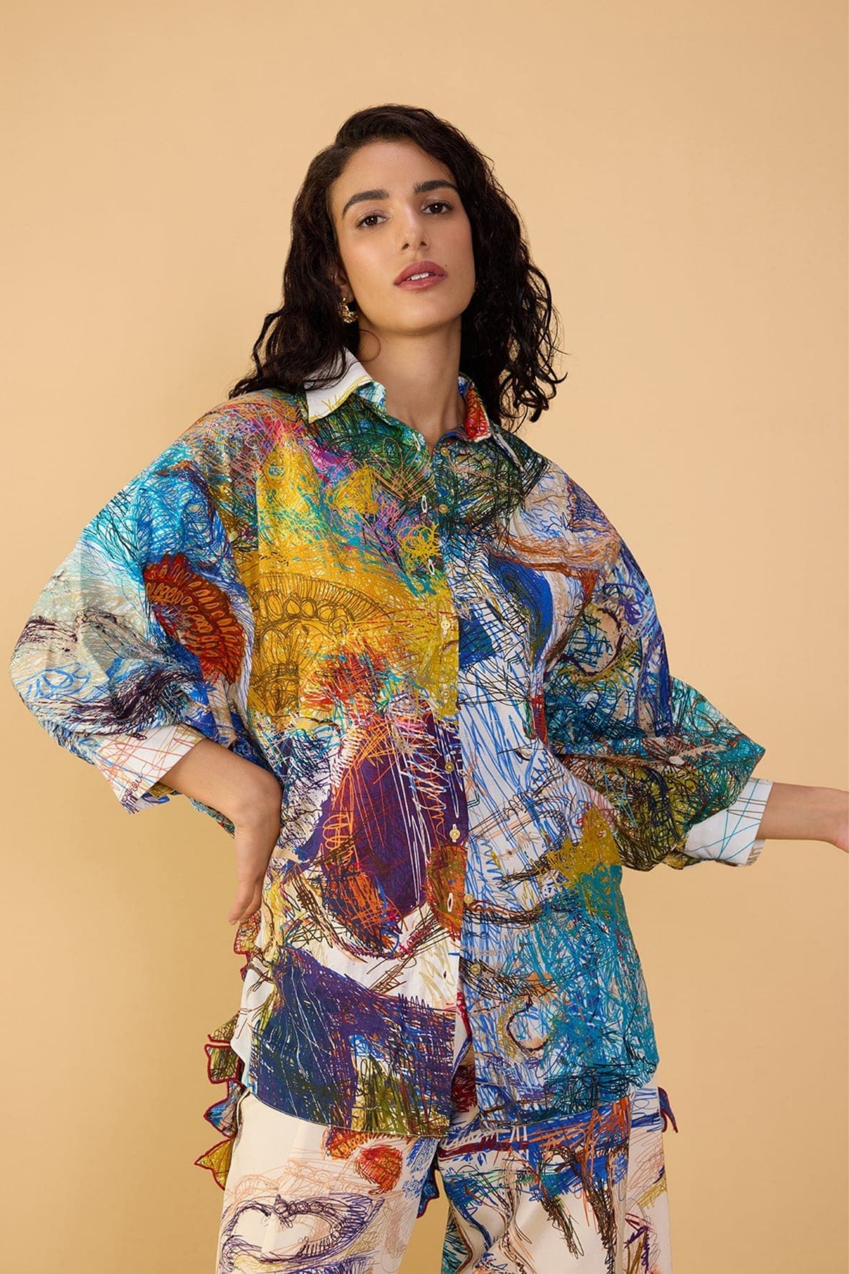 Armida shirt With Loly Trousers