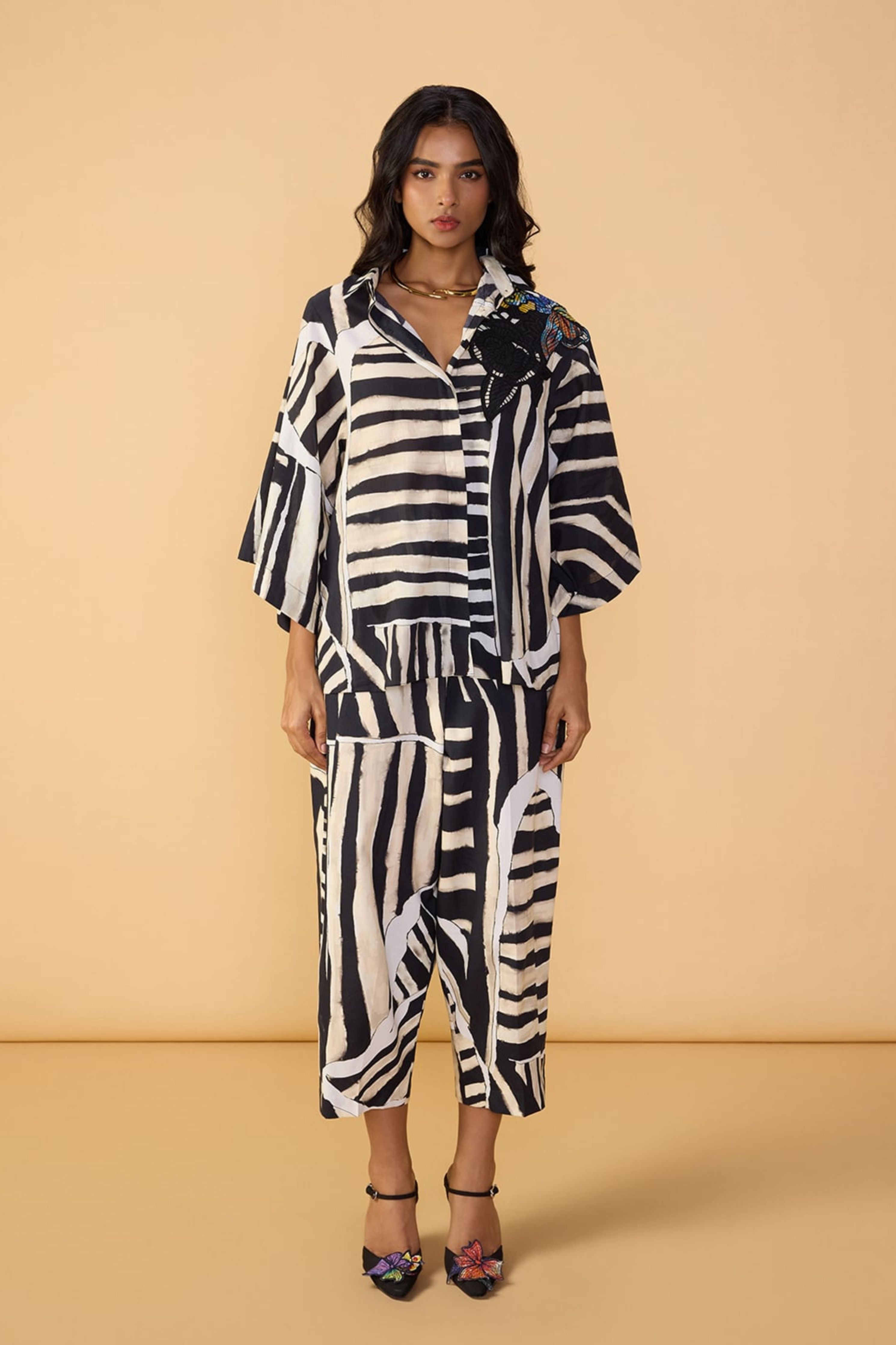 Blake Shirt With Loly Trousers