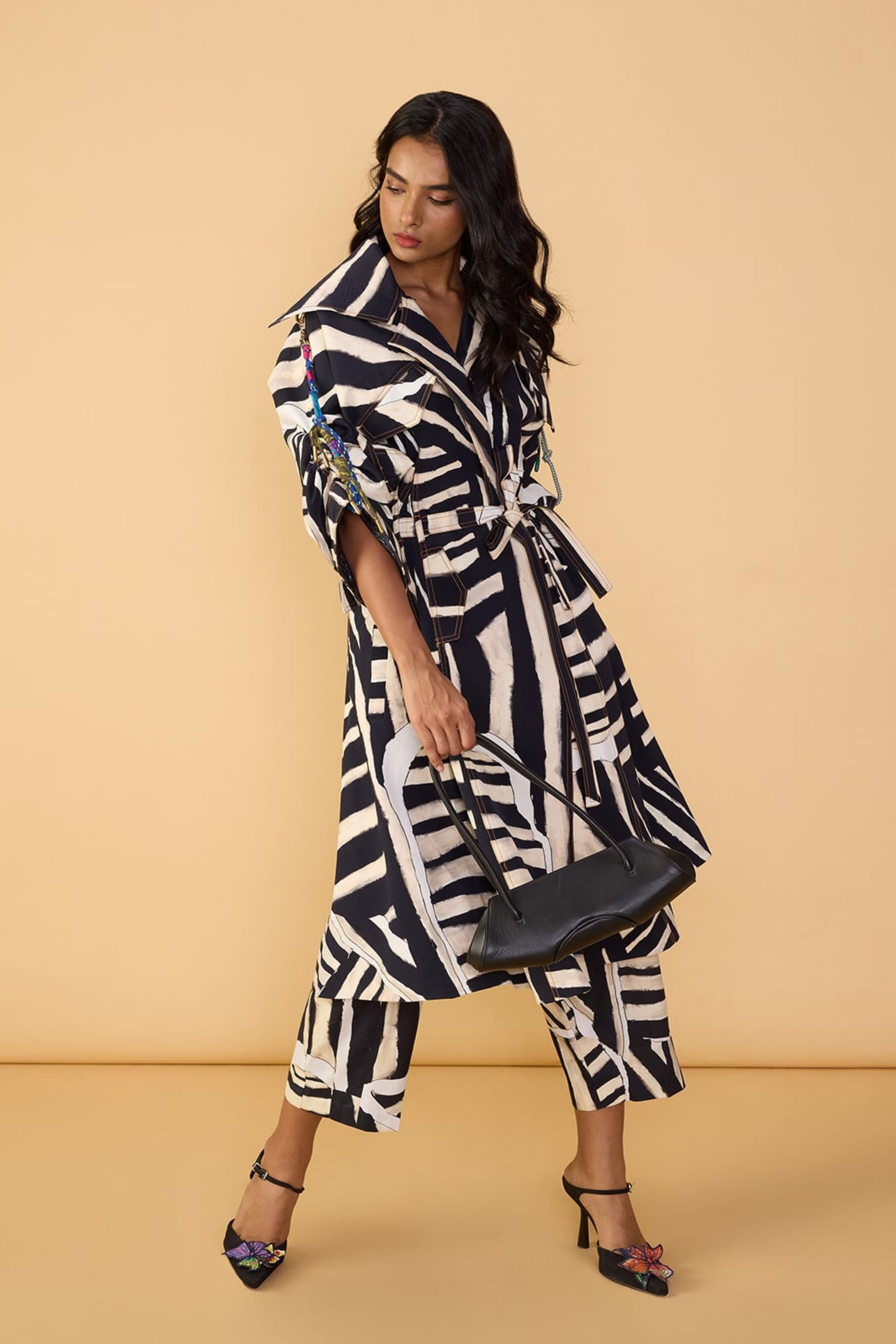 Helena Trench With Loly Trousers