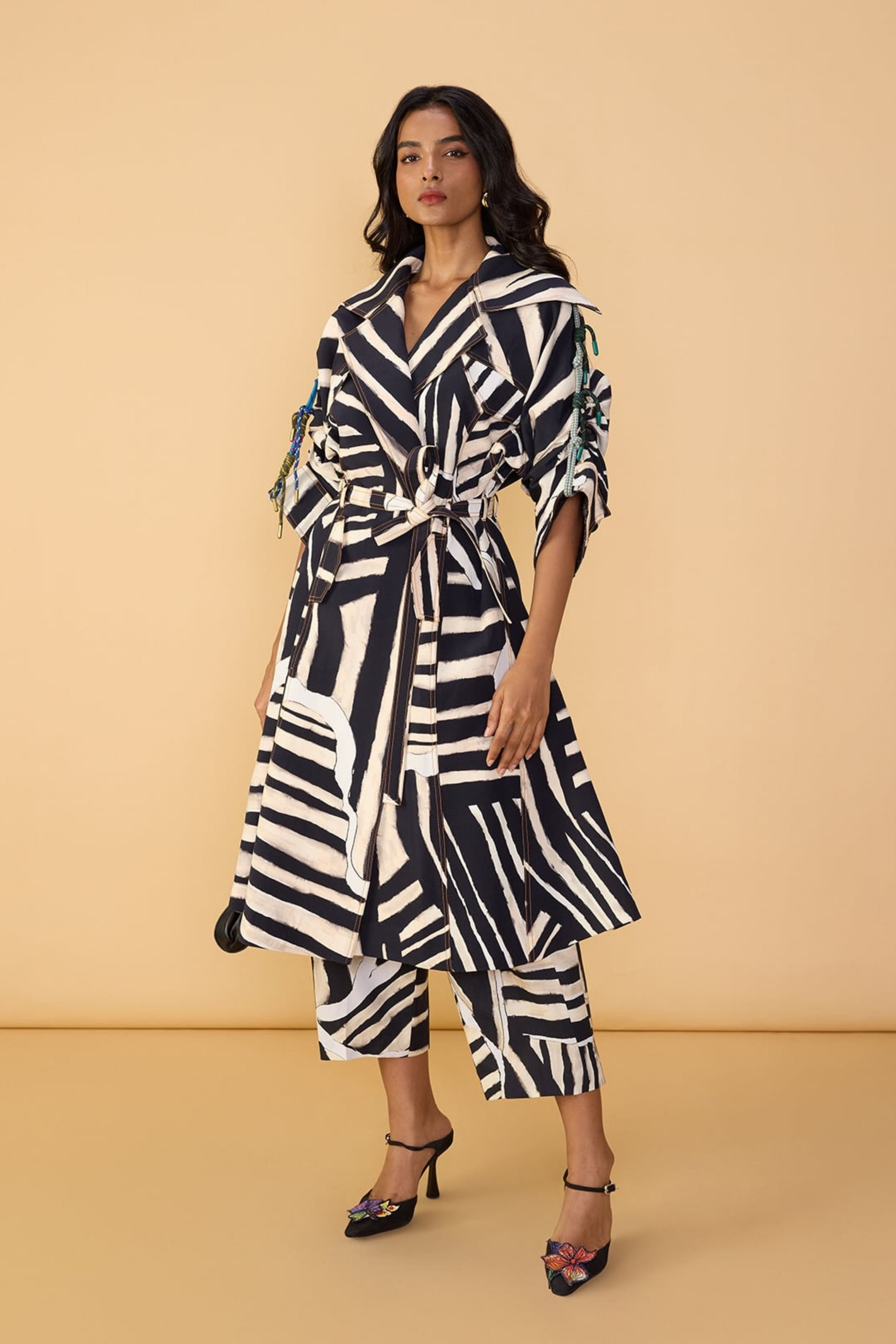 Helena Trench With Loly Trousers