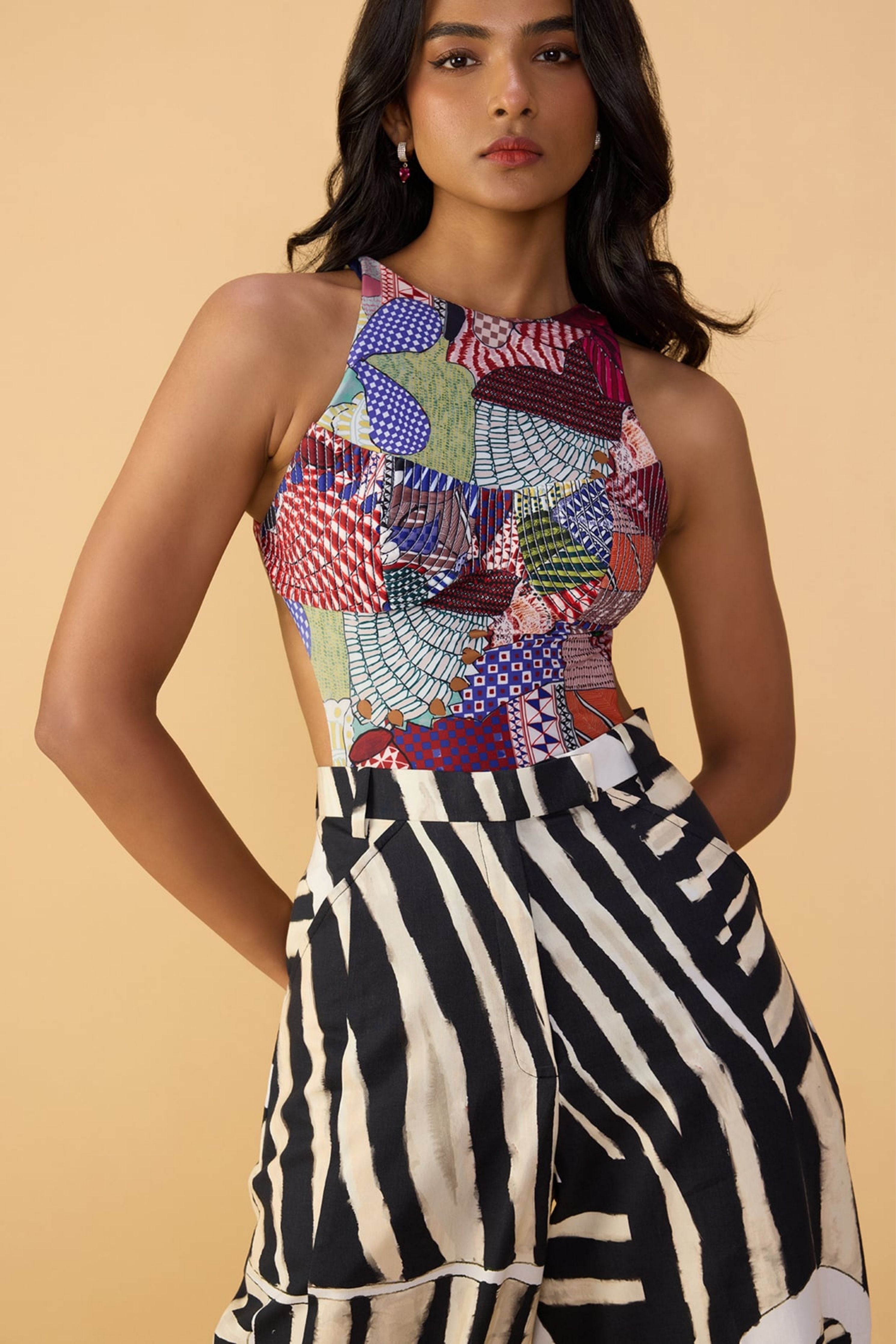 Elira Bodysuit With Loly Trousers