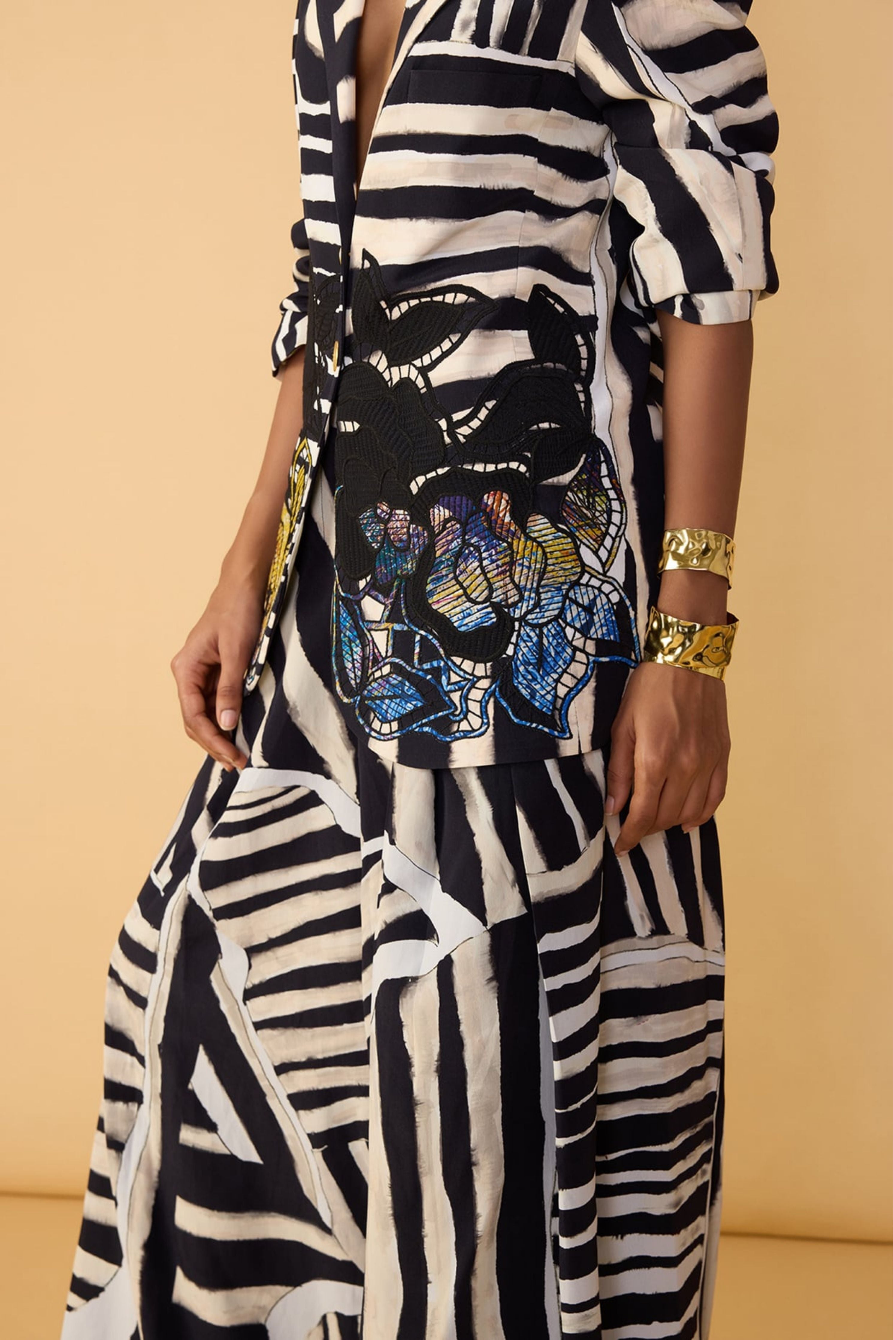 Skylar Blazer With Saylor Palazzo