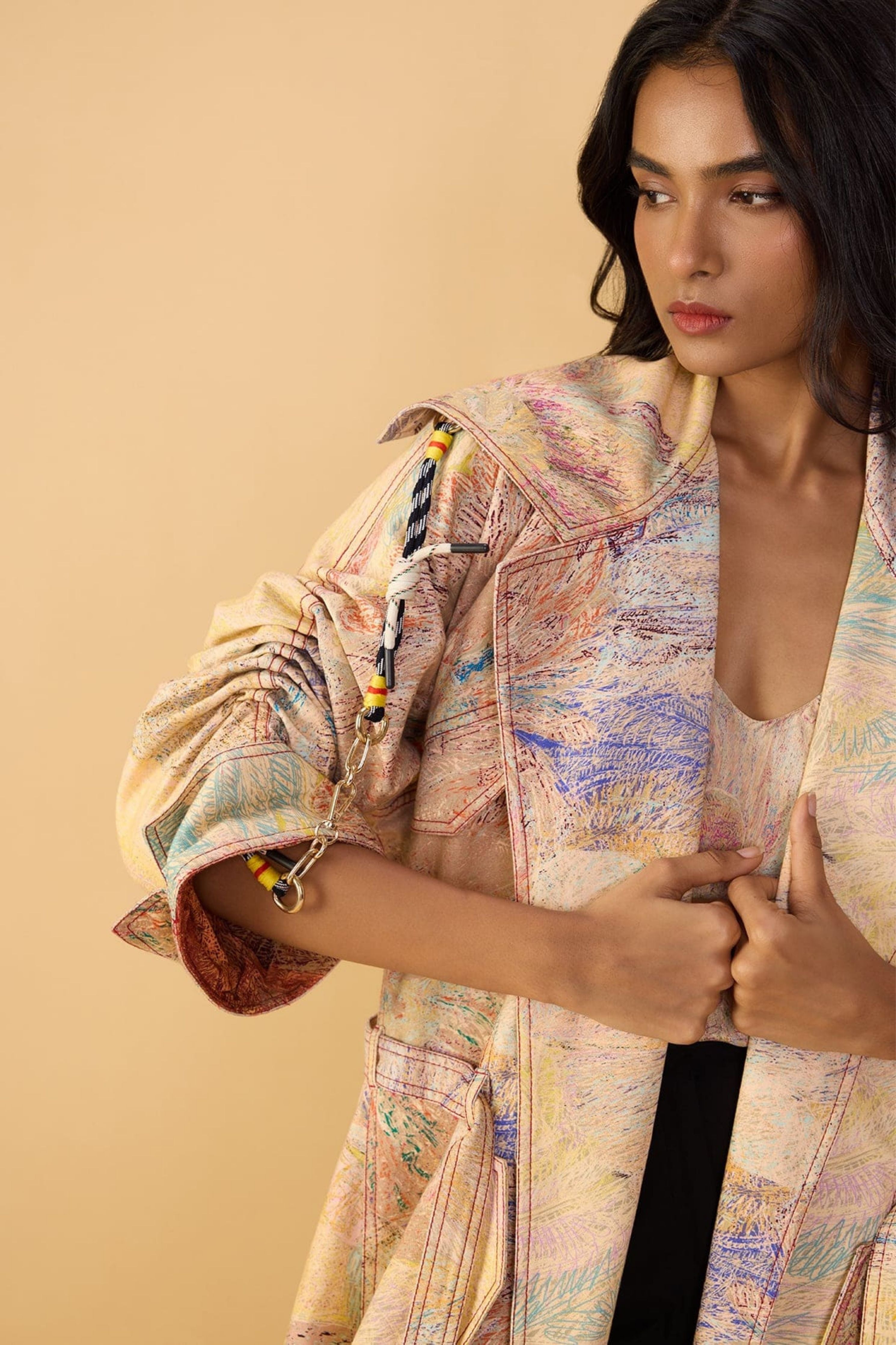 Willow Trench With Ivana Camisole & Loly Trousers