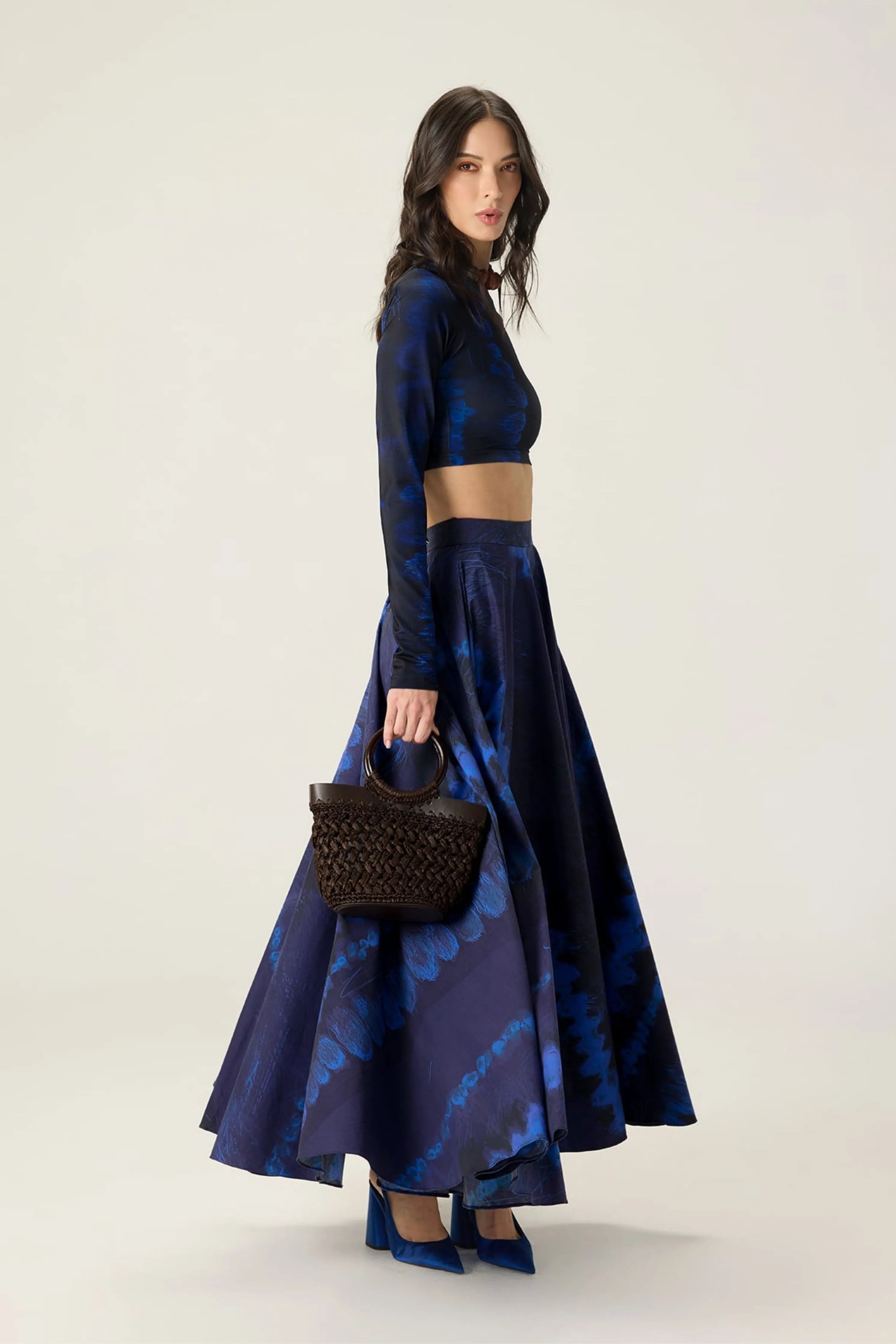Gigi Blouse With  Dracy Skirt