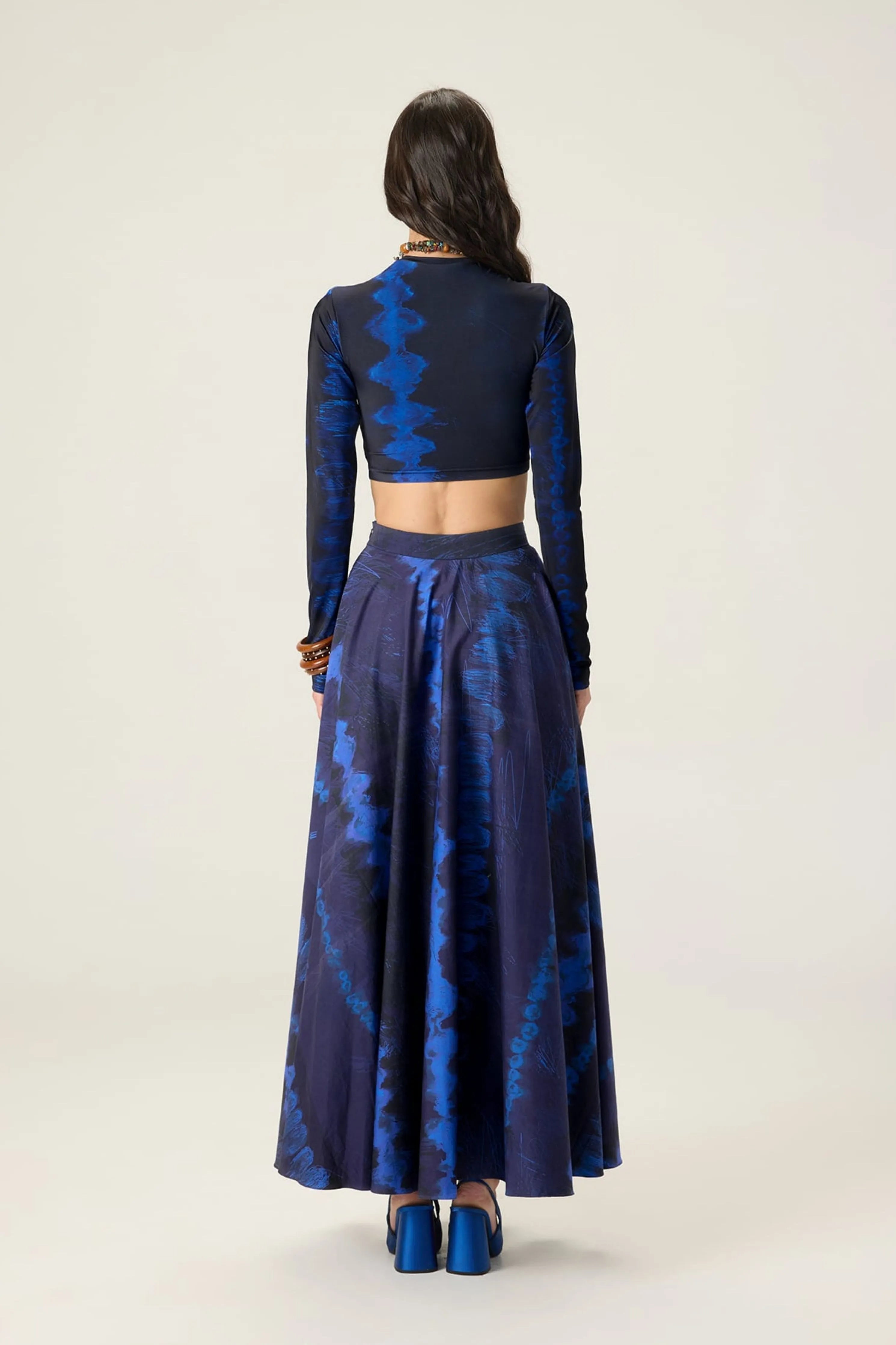 Gigi Blouse With  Dracy Skirt