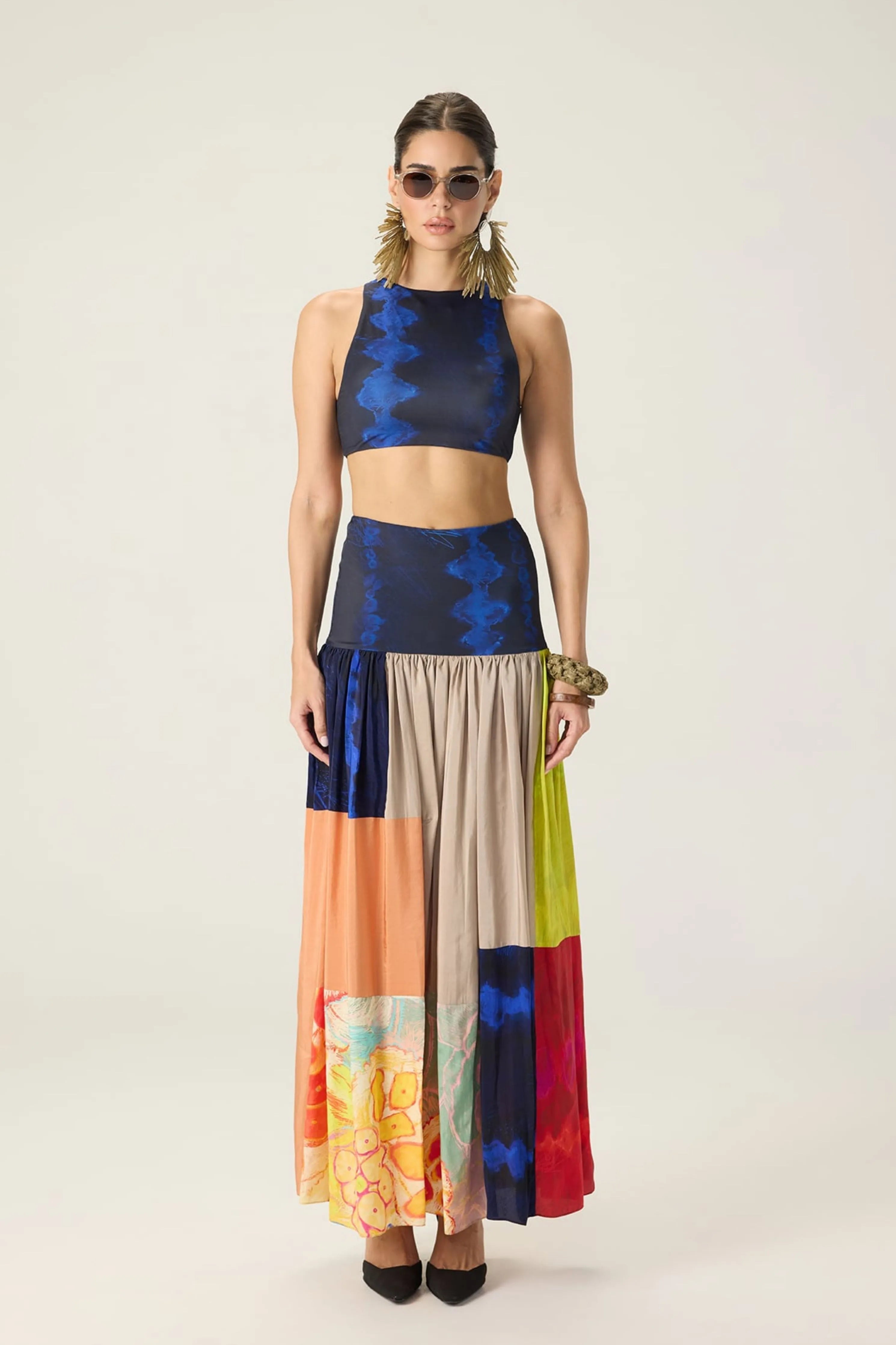 Jules Blouse  With  Delaney Skirt