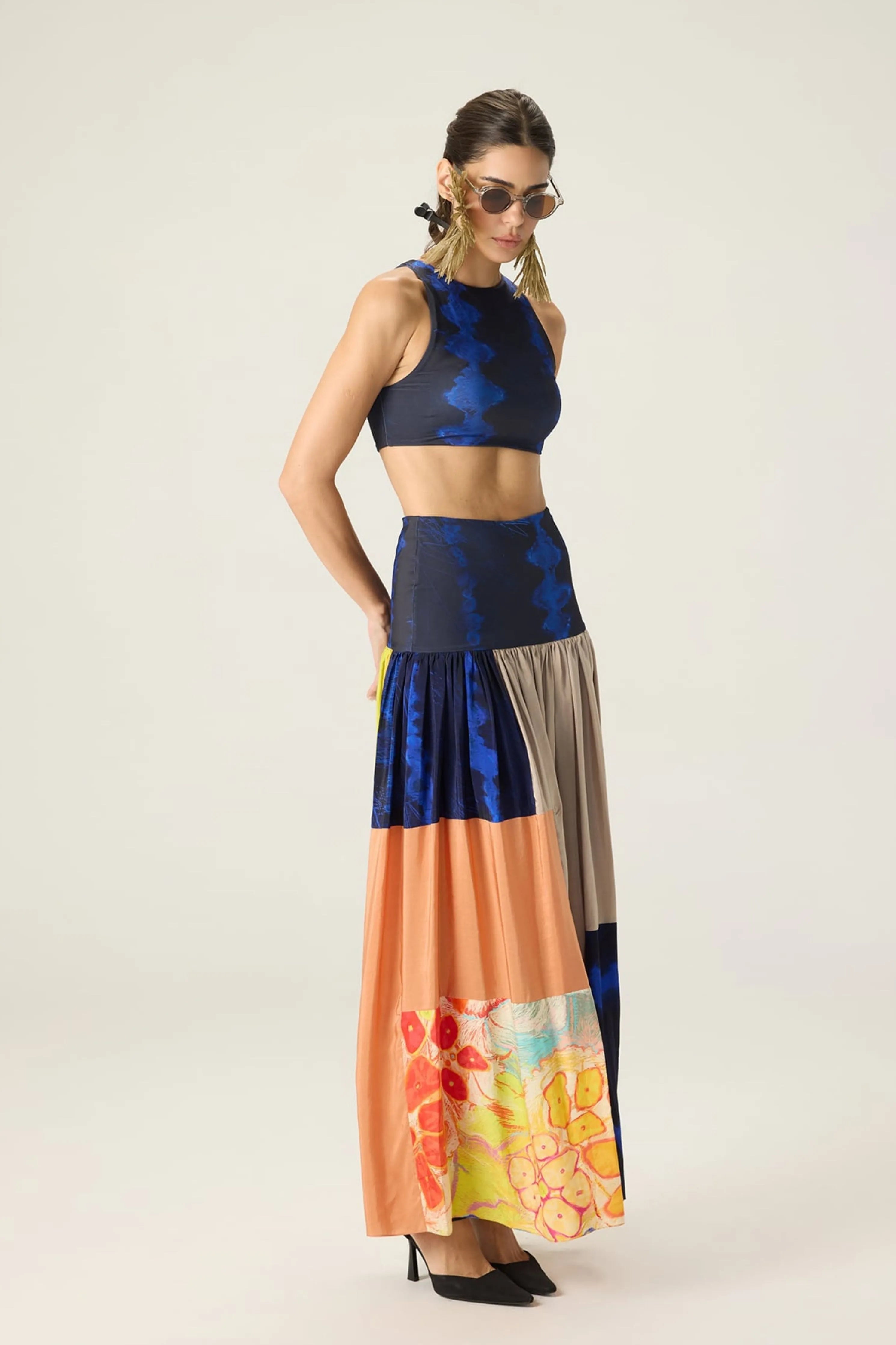 Jules Blouse  With  Delaney Skirt