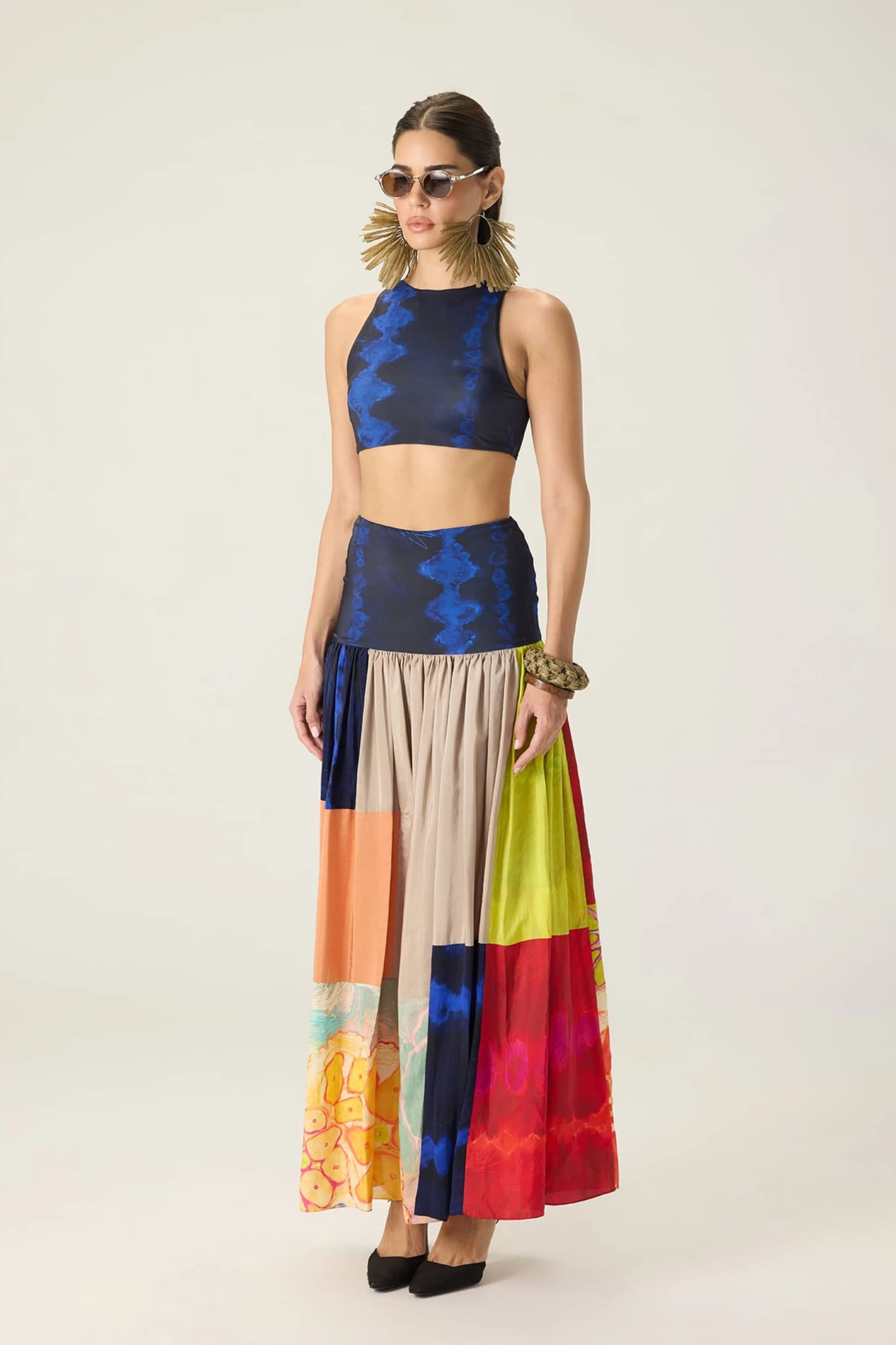 Jules Blouse  With  Delaney Skirt
