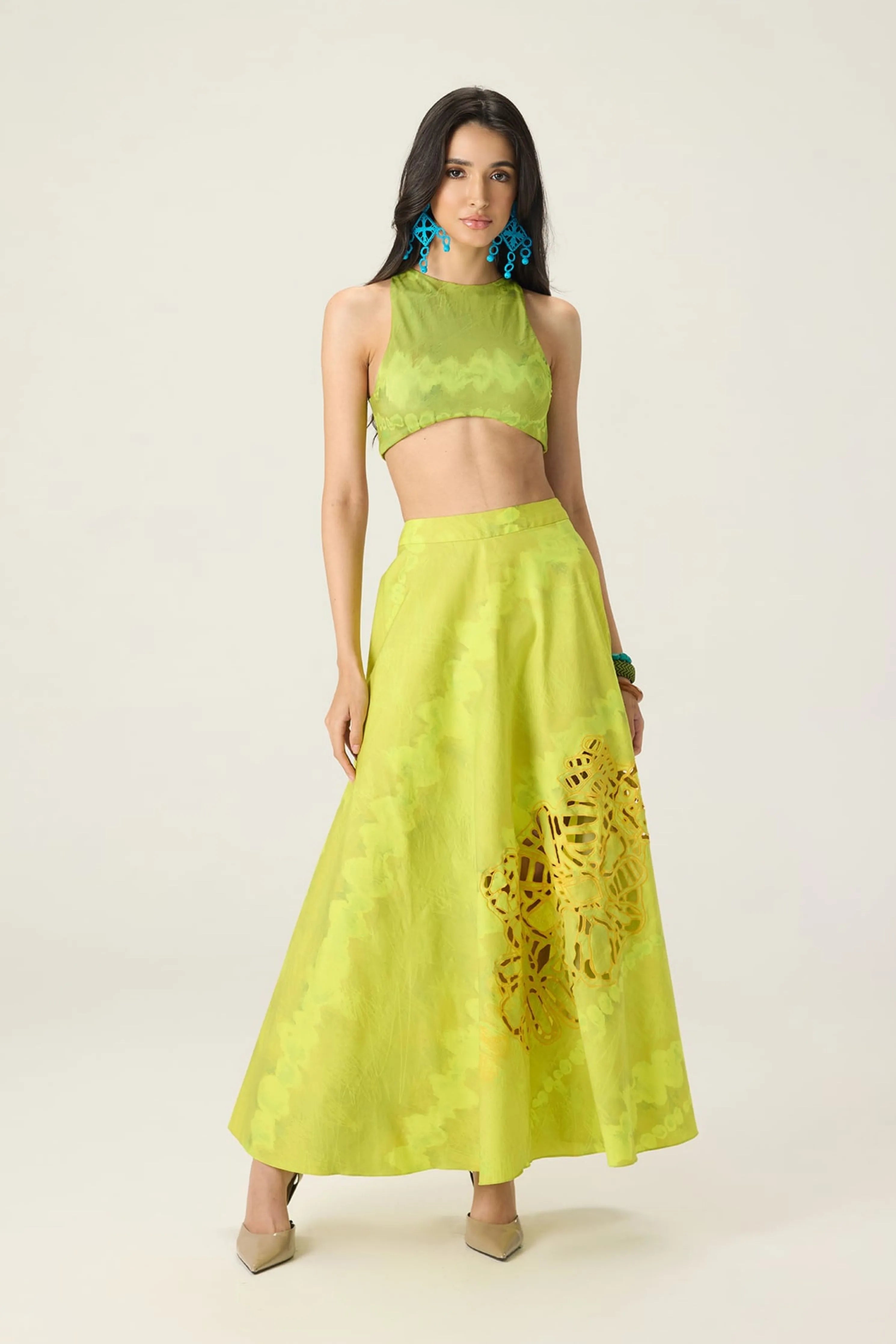 Jamie Blouse With  Lainey Skirt