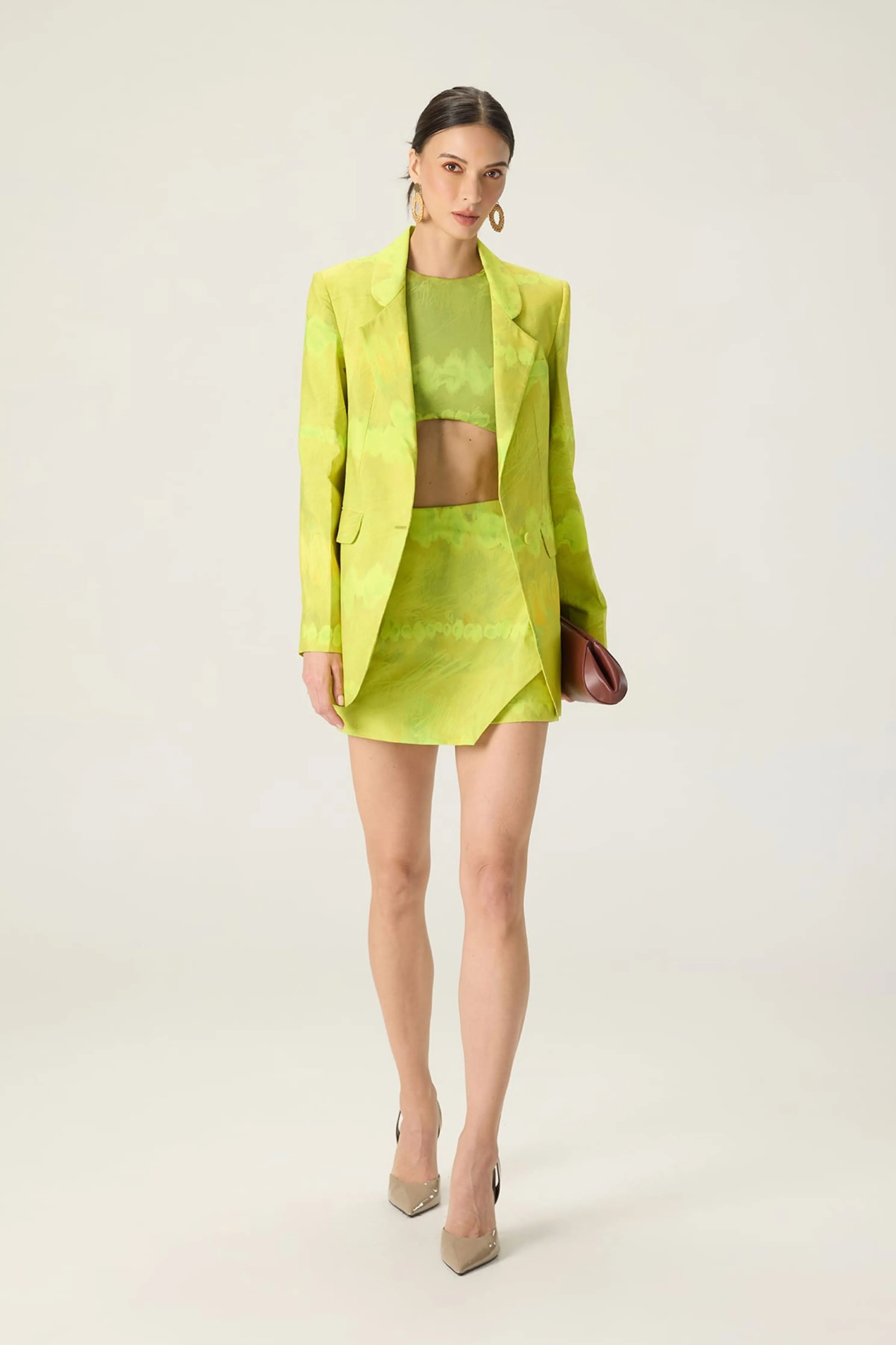 Jamie Blouse With Rebekkah Blazer & Sia Skort