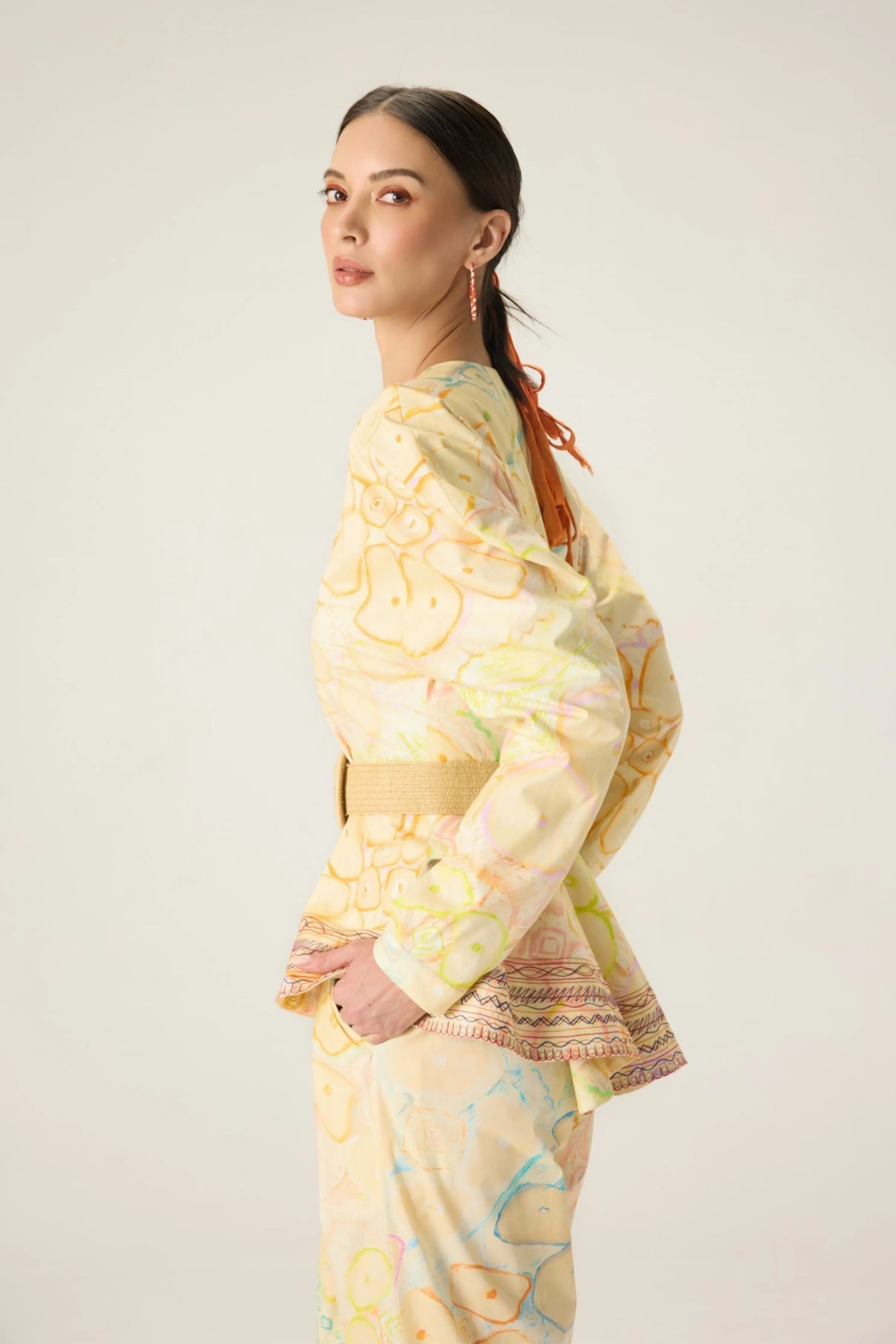 Astrid Blouse With  Roux Trousers