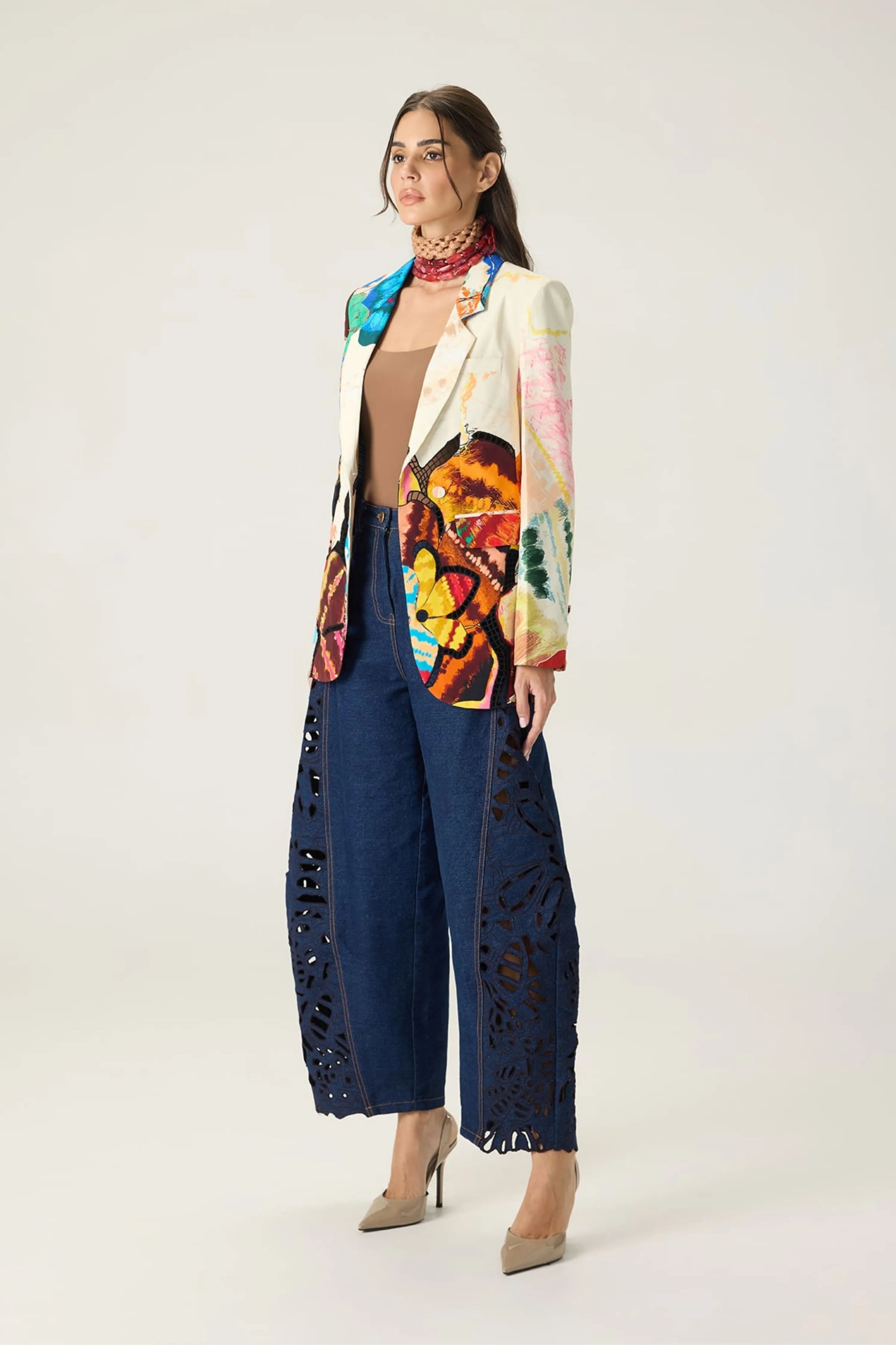 Courtney Blazer With  Bex Jeans