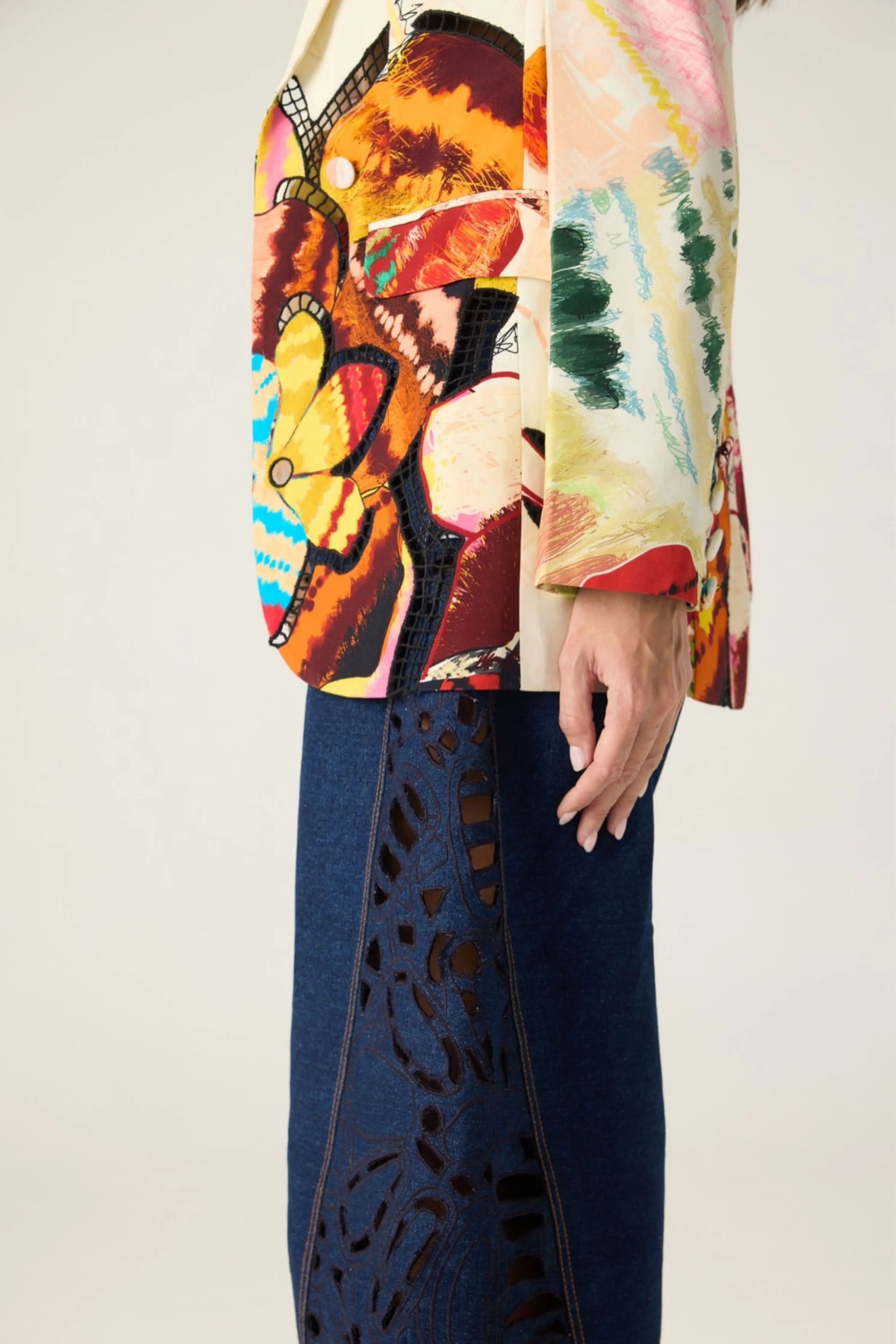 Courtney Blazer With  Bex Jeans